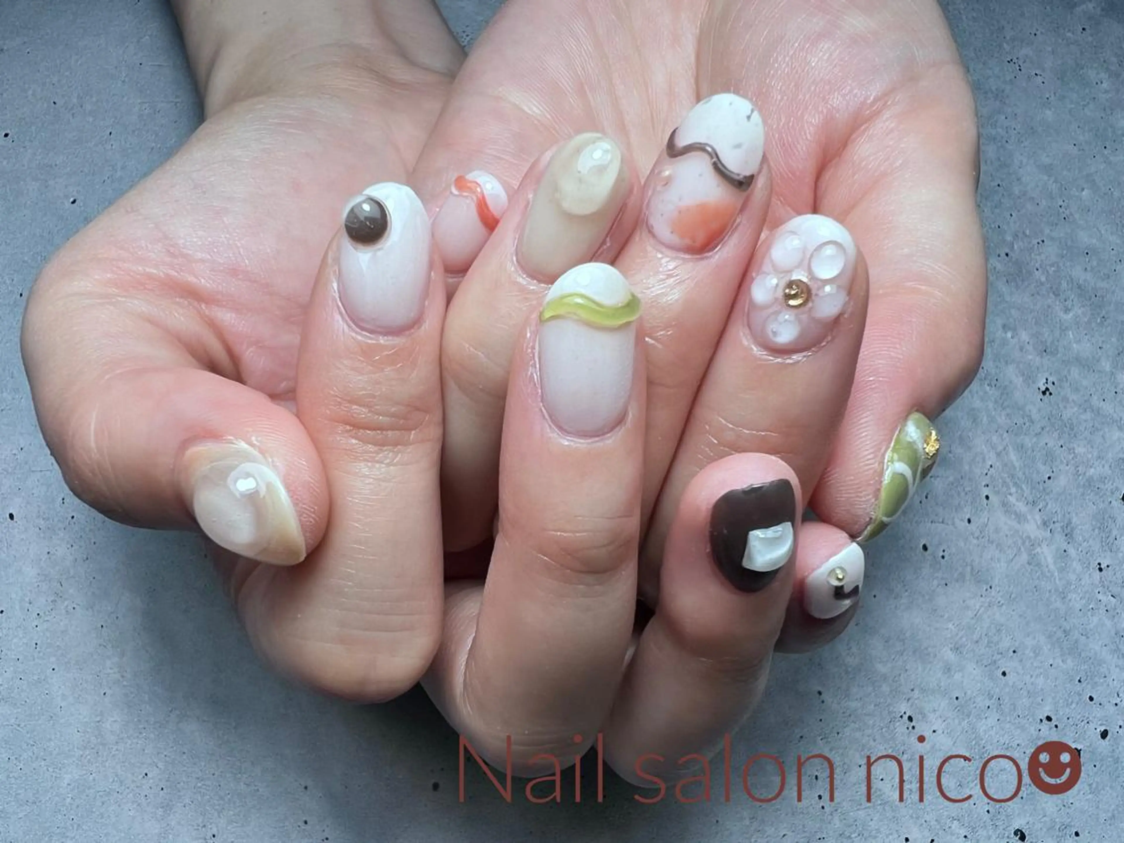 ネイル ハンドネイル Nail salon nico☻のネイルデザイン