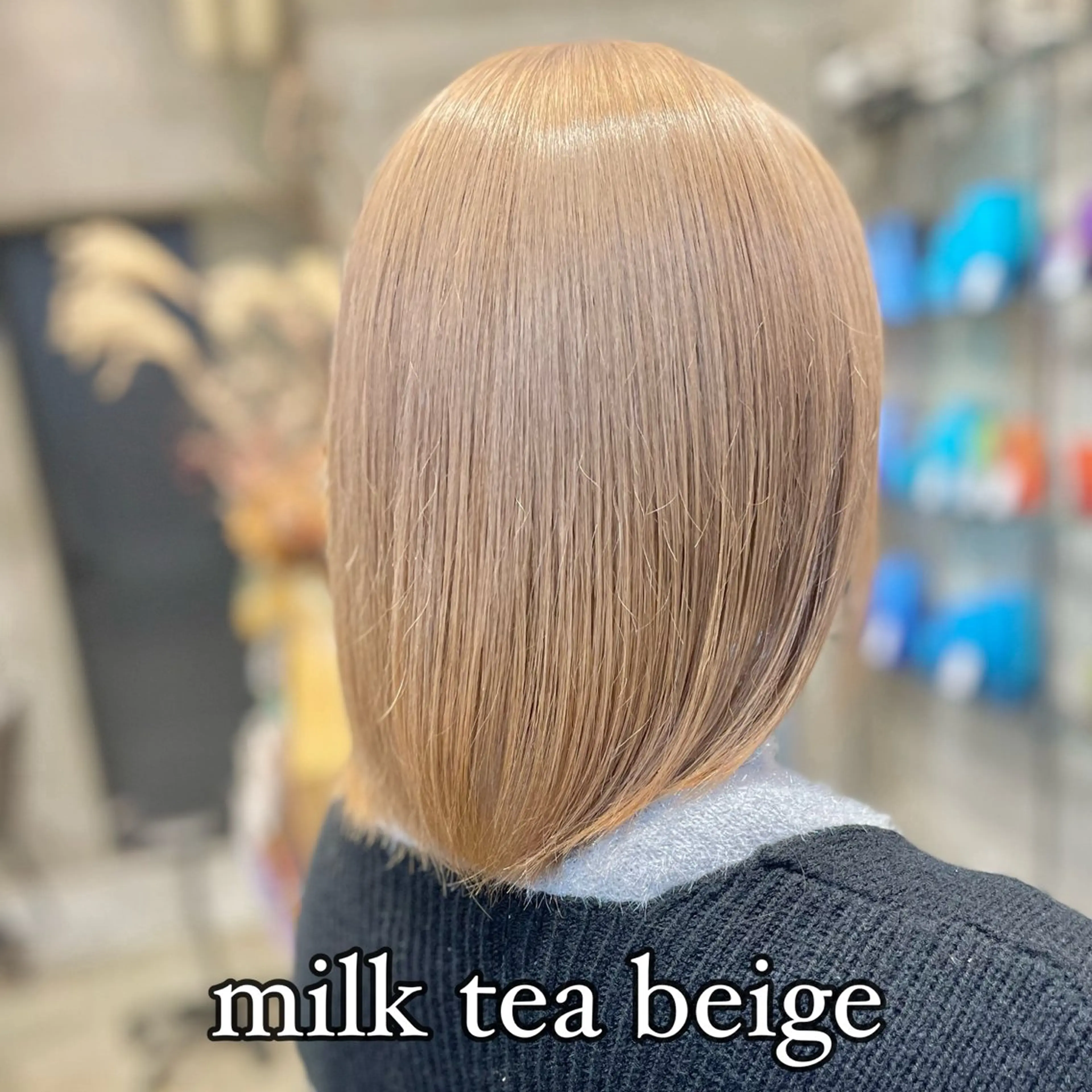 ミディアム カラー カット ヘアカラー トリートメント ✨縮毛矯正　韓国ヘア レイヤー✨大濱快斗のヘアスタイル