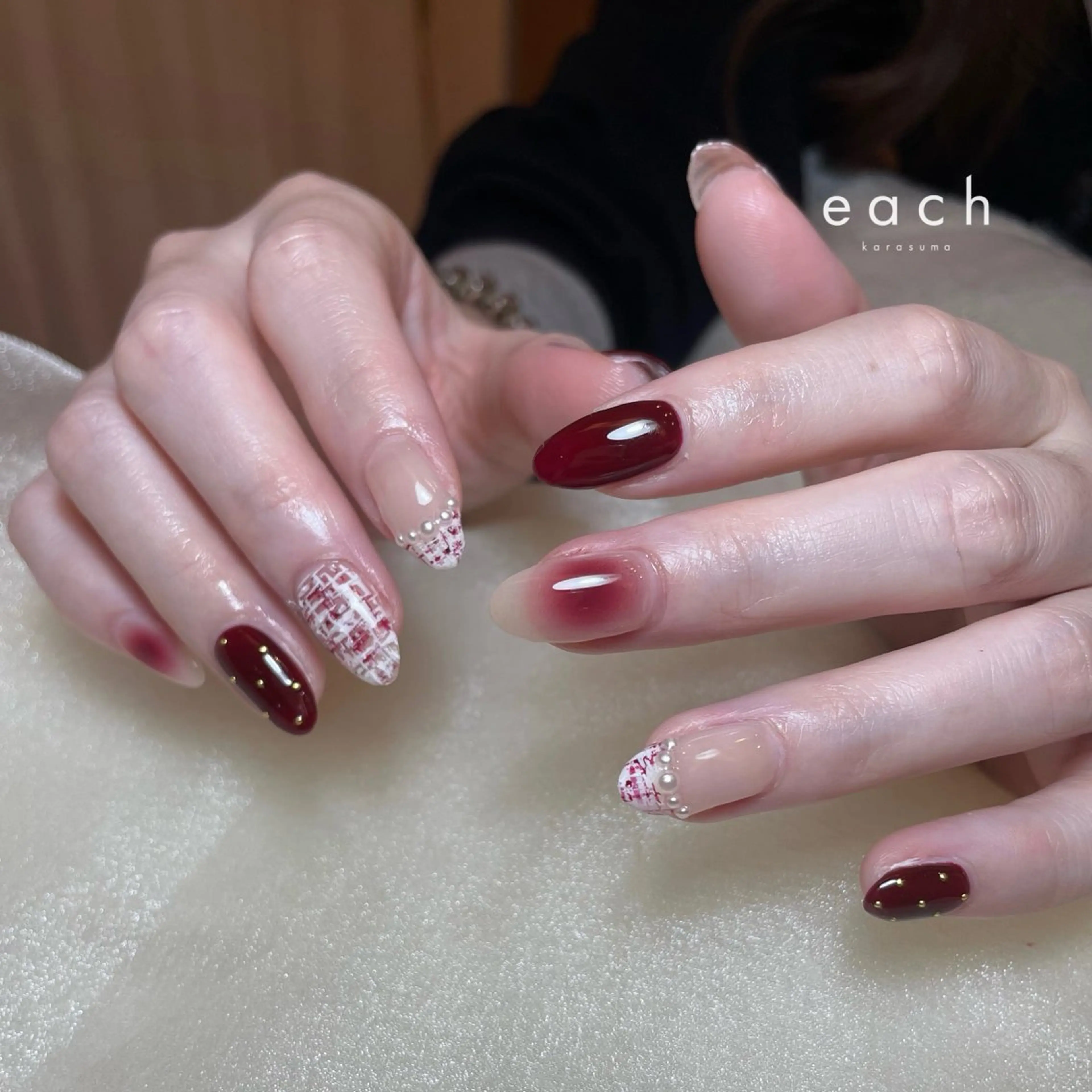 ネイル ハンドネイル each lucaのネイルデザイン