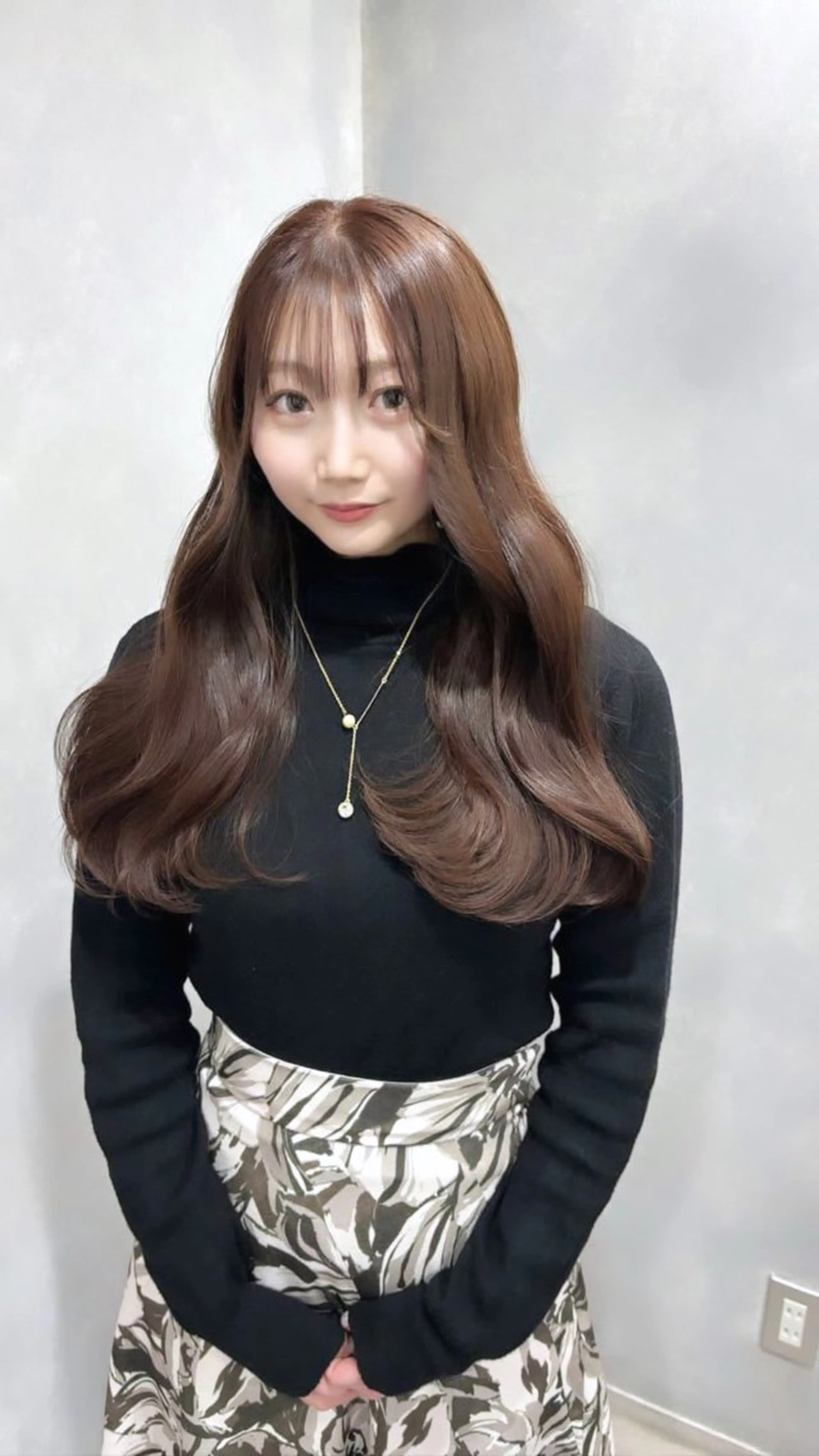 ロング カット ヘアカラー トリートメント 栄/矢場町/ Yasuyoのヘアスタイル