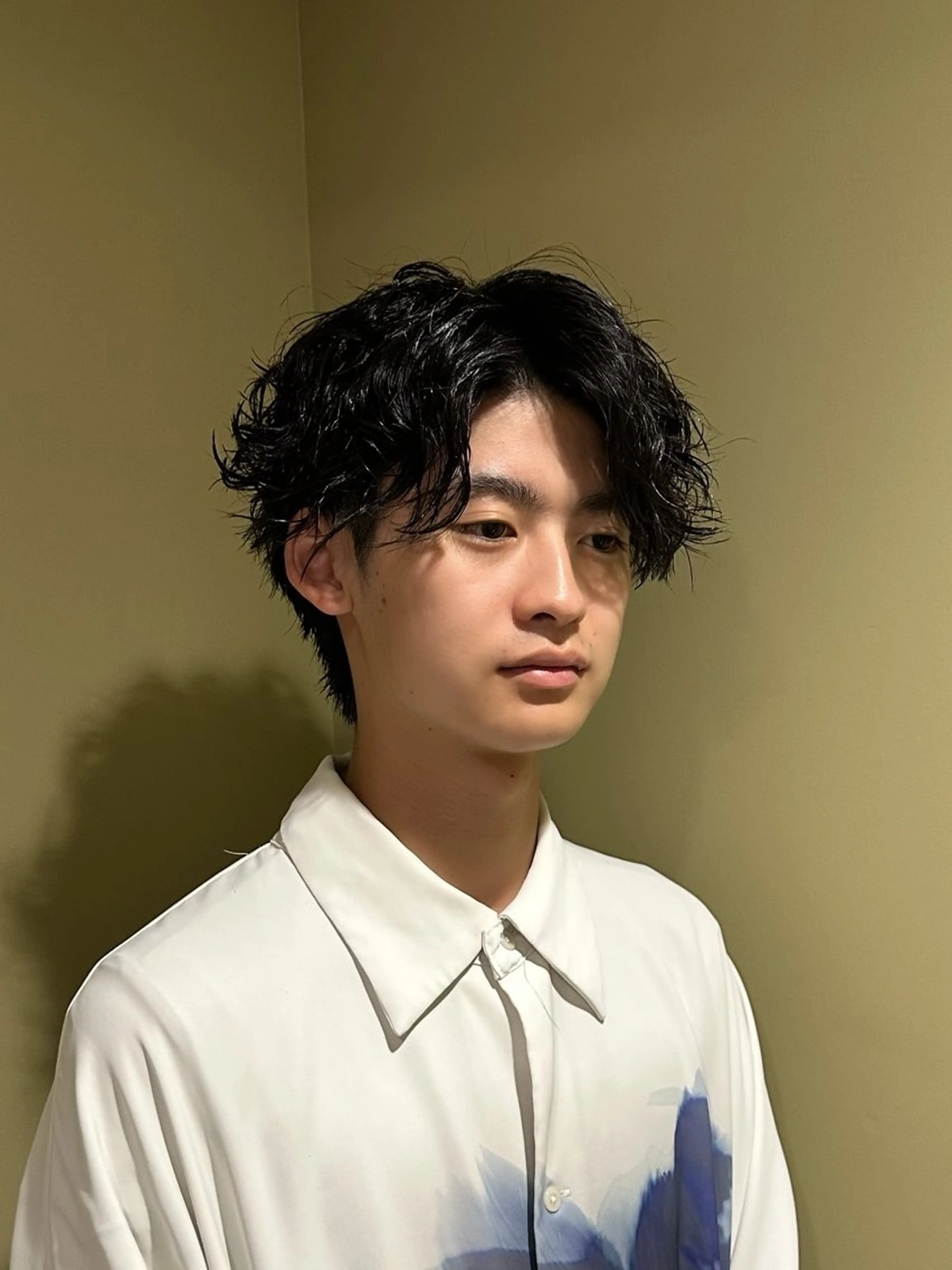 パーマ メンズ パーマ パーマモデル募集 iroha🪼のヘアスタイル