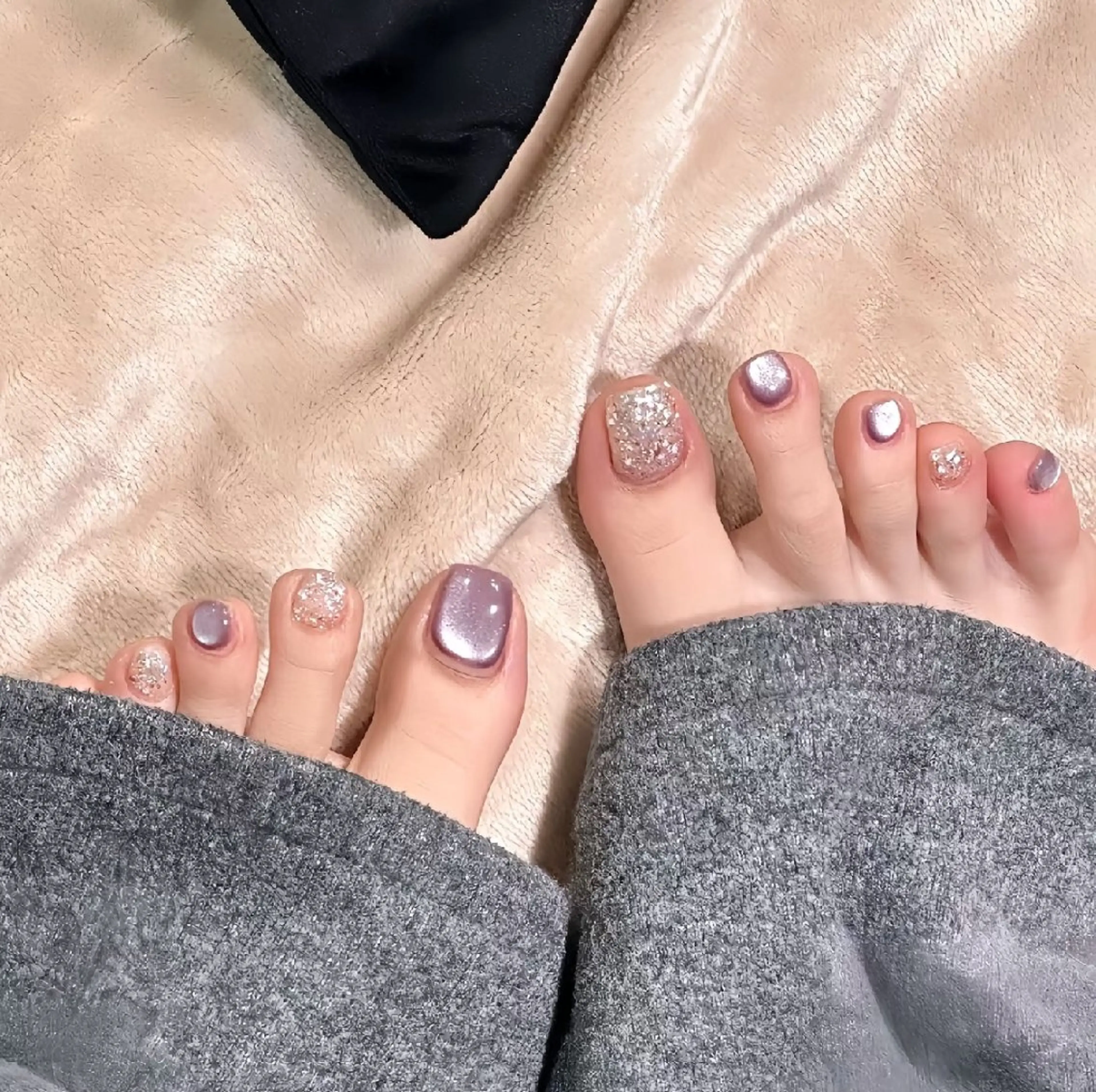 ネイル フットネイル パラジェル＆フィルイン取り扱いサロンSol Nail所属・Sol Nail ミネのネイルデザイン