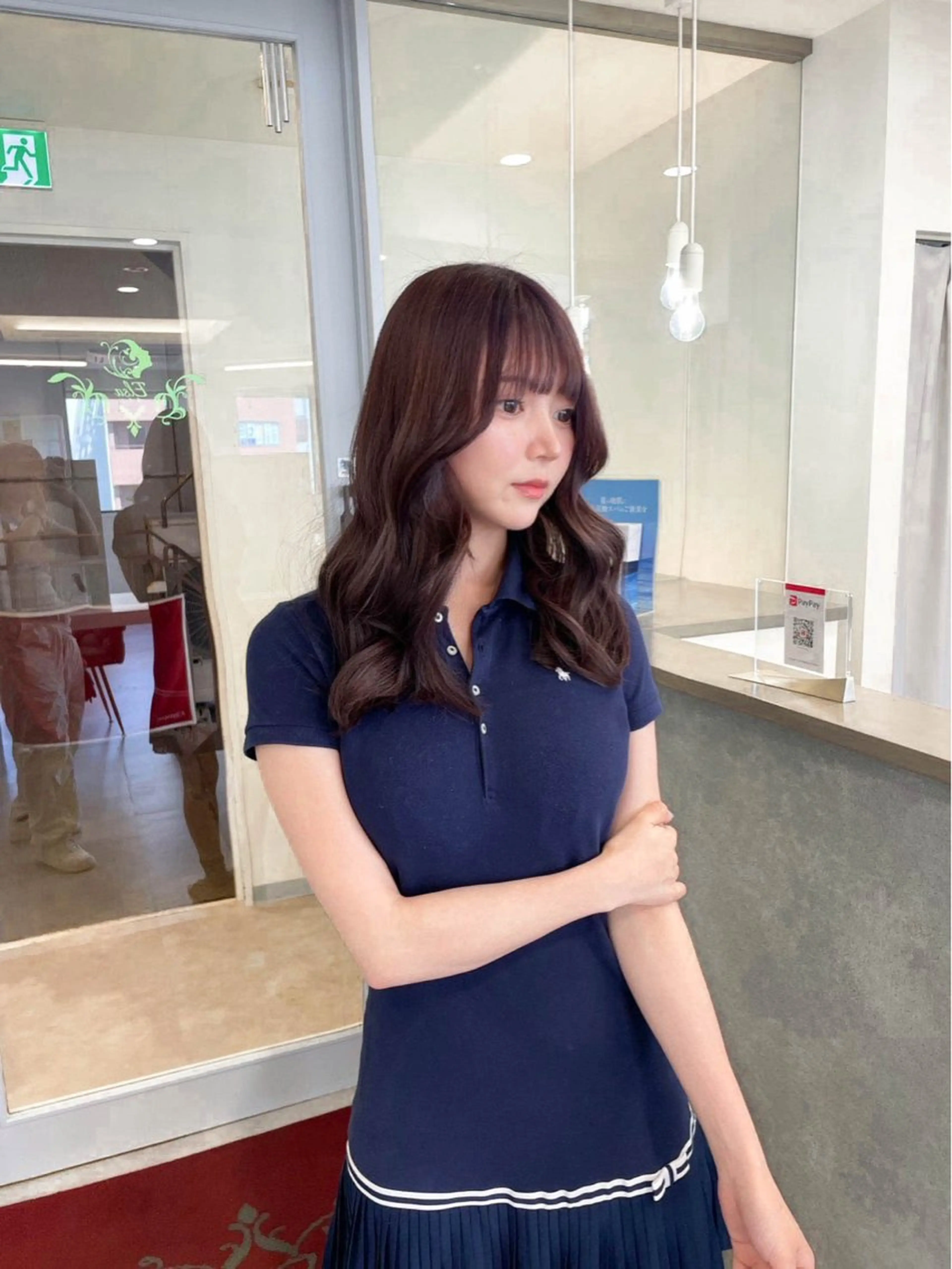 カラー ヘアカラー 田邊 琳のヘアスタイル