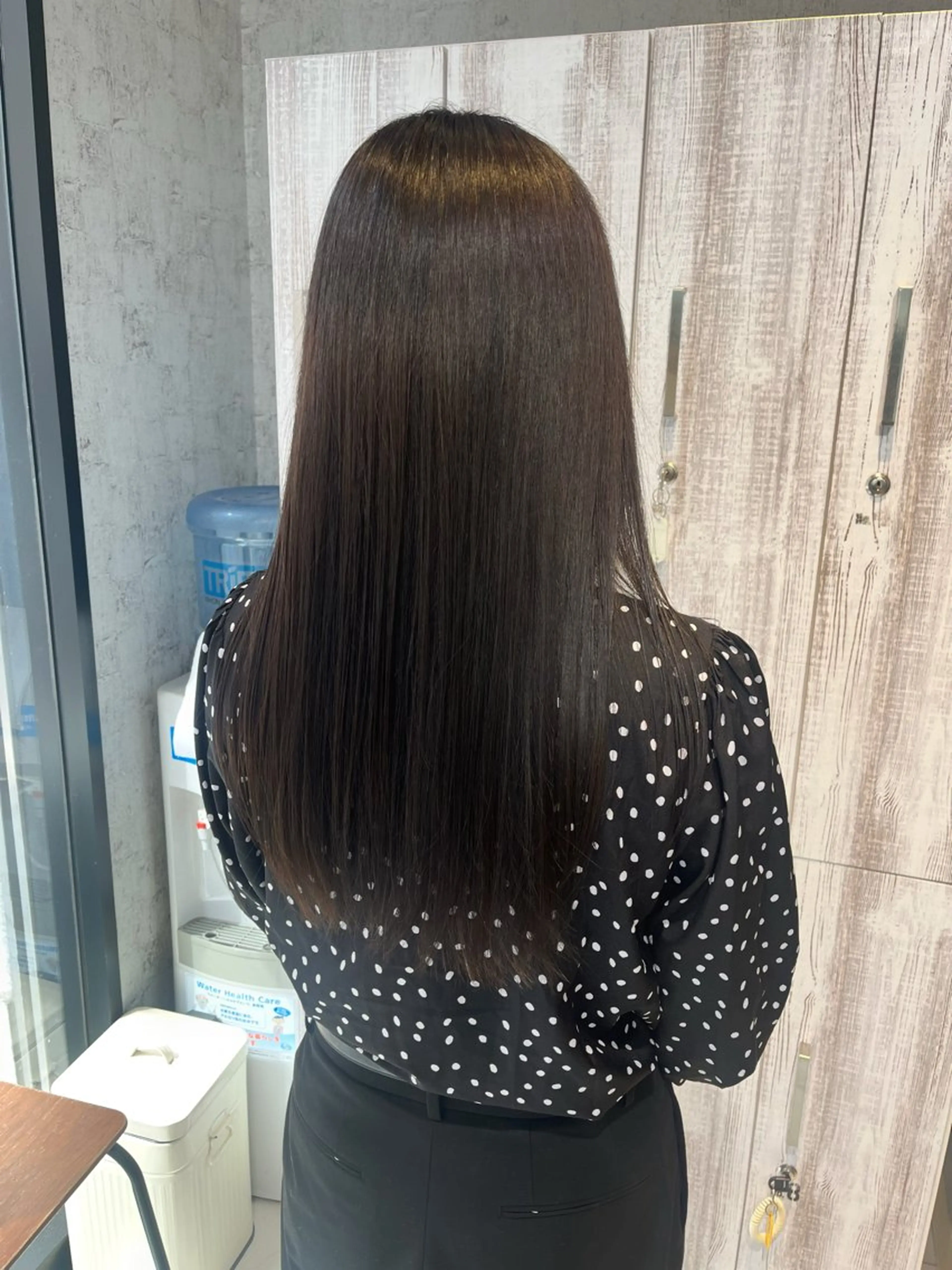 ロング カット 縮毛矯正 💞絶対カワイイ保証 💞⌇﻿amlのヘアスタイル