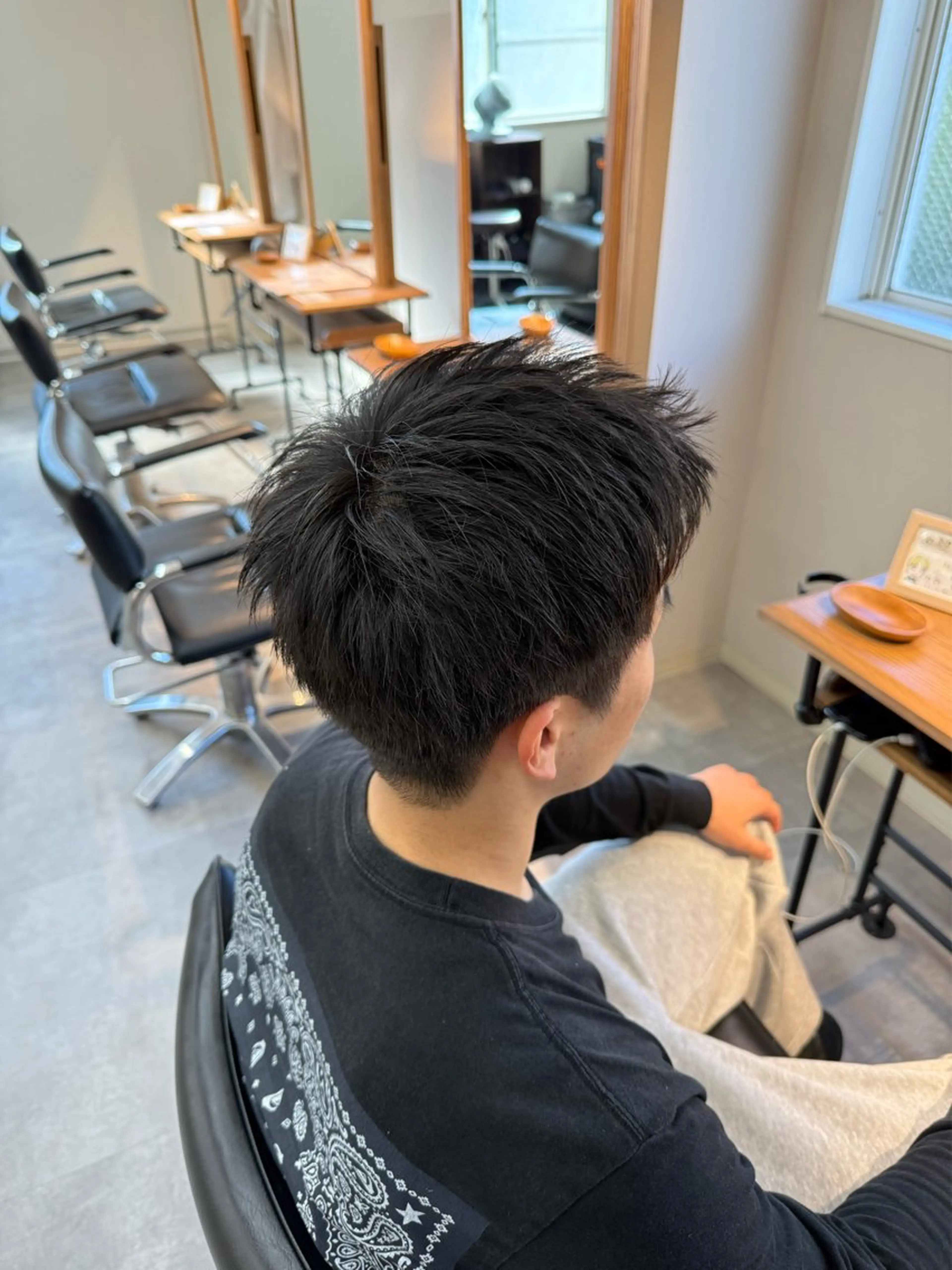 メンズ カット 美しいシルエットに◎ 韓国メンズ特化/下田のヘアスタイル