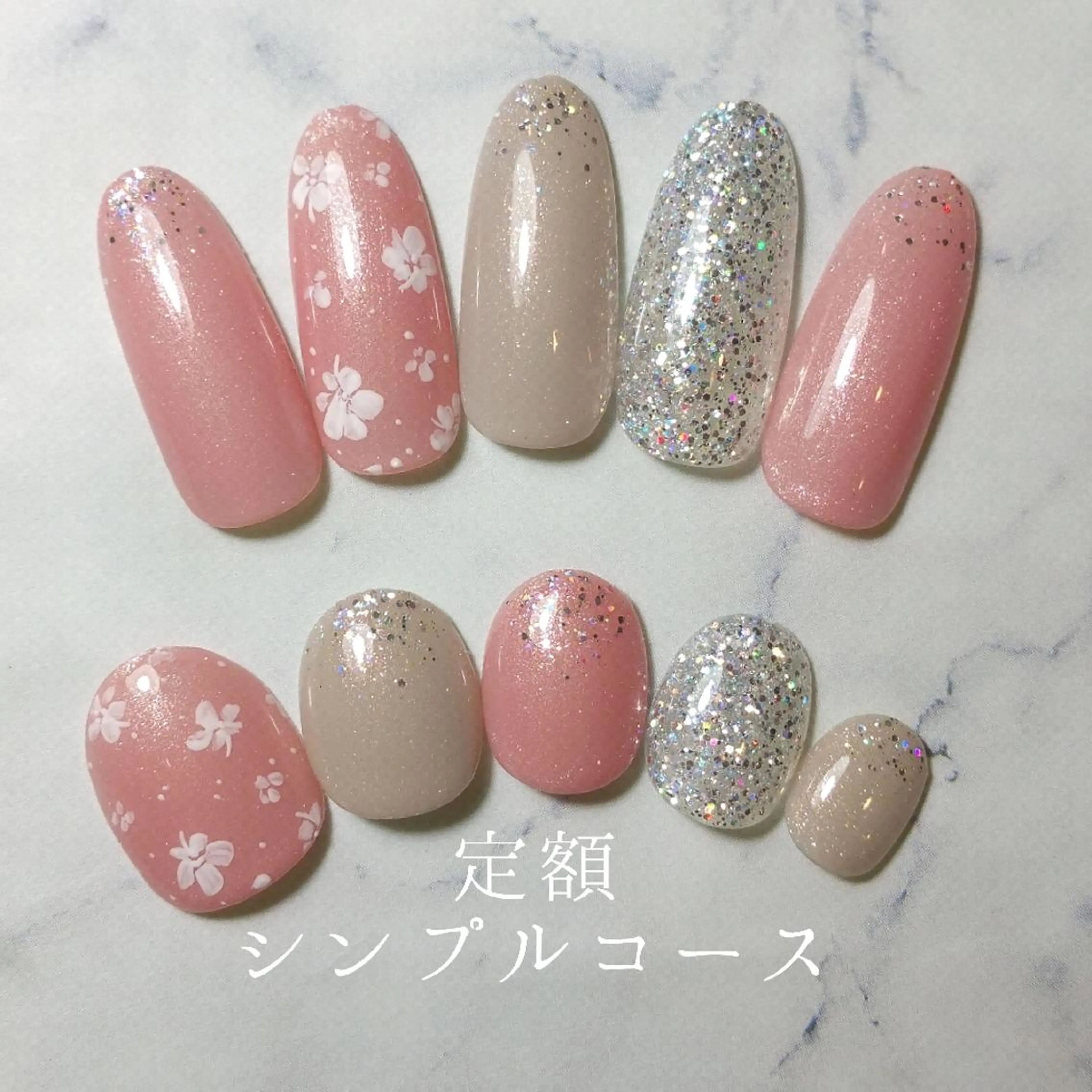 ネイル ロングネイル ショートネイル ストーンネイル ハンドネイル 柴田 彩のネイルデザイン