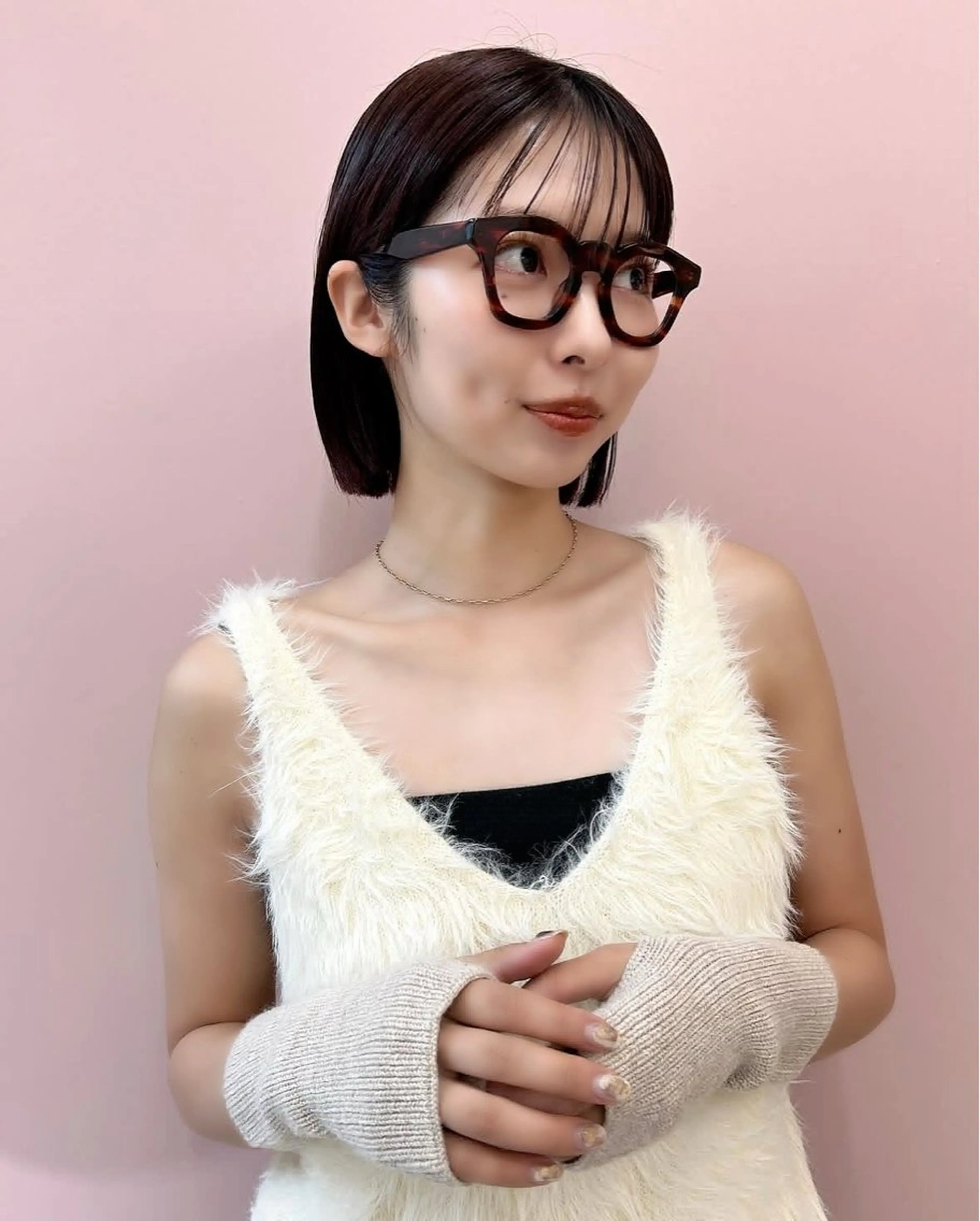 ショート カット 🌼【暖色カラー】 kanon🐣のヘアスタイル