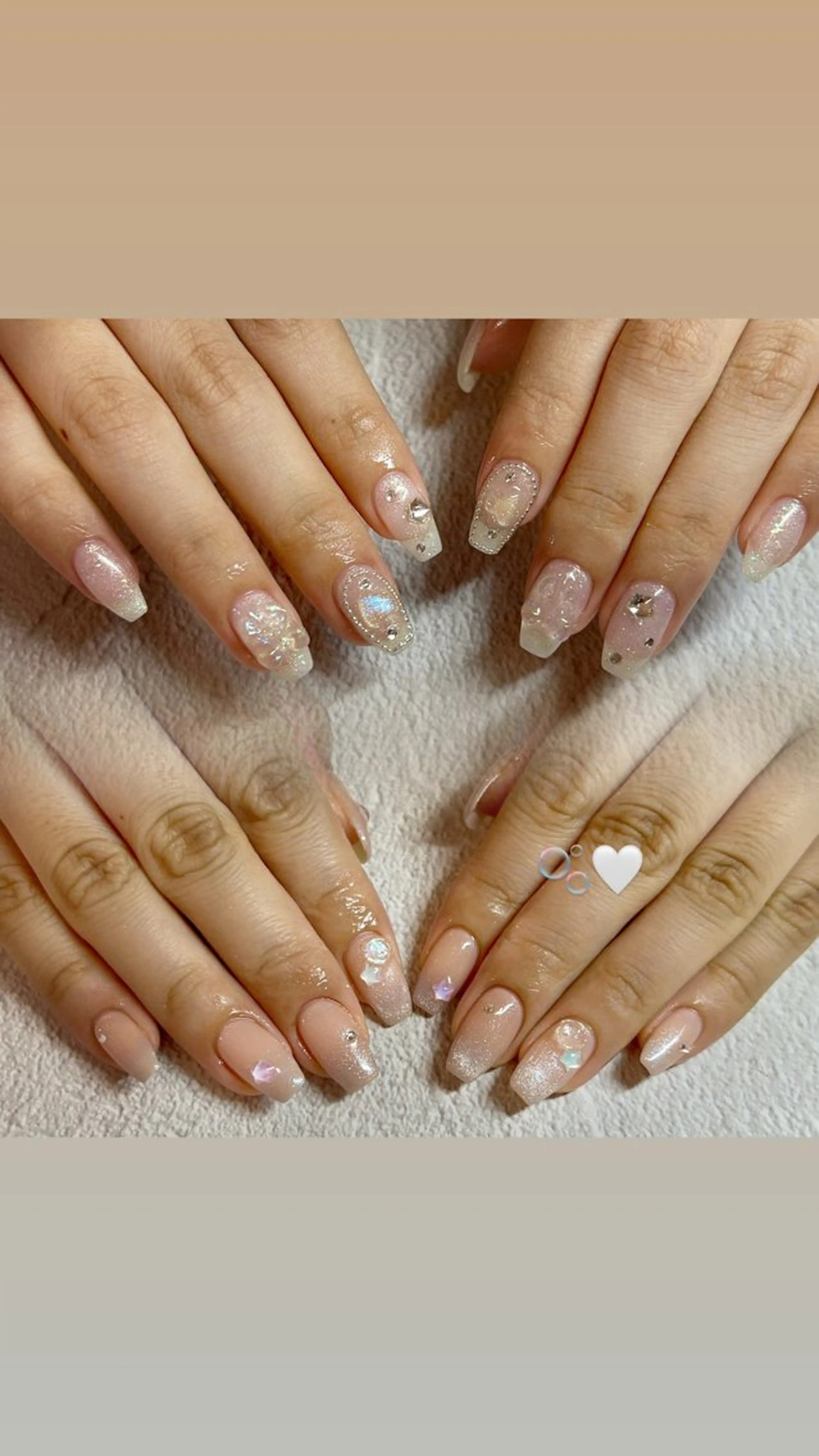 ネイル ハンドネイル Fairy Tail さくらこ🤍のネイルデザイン