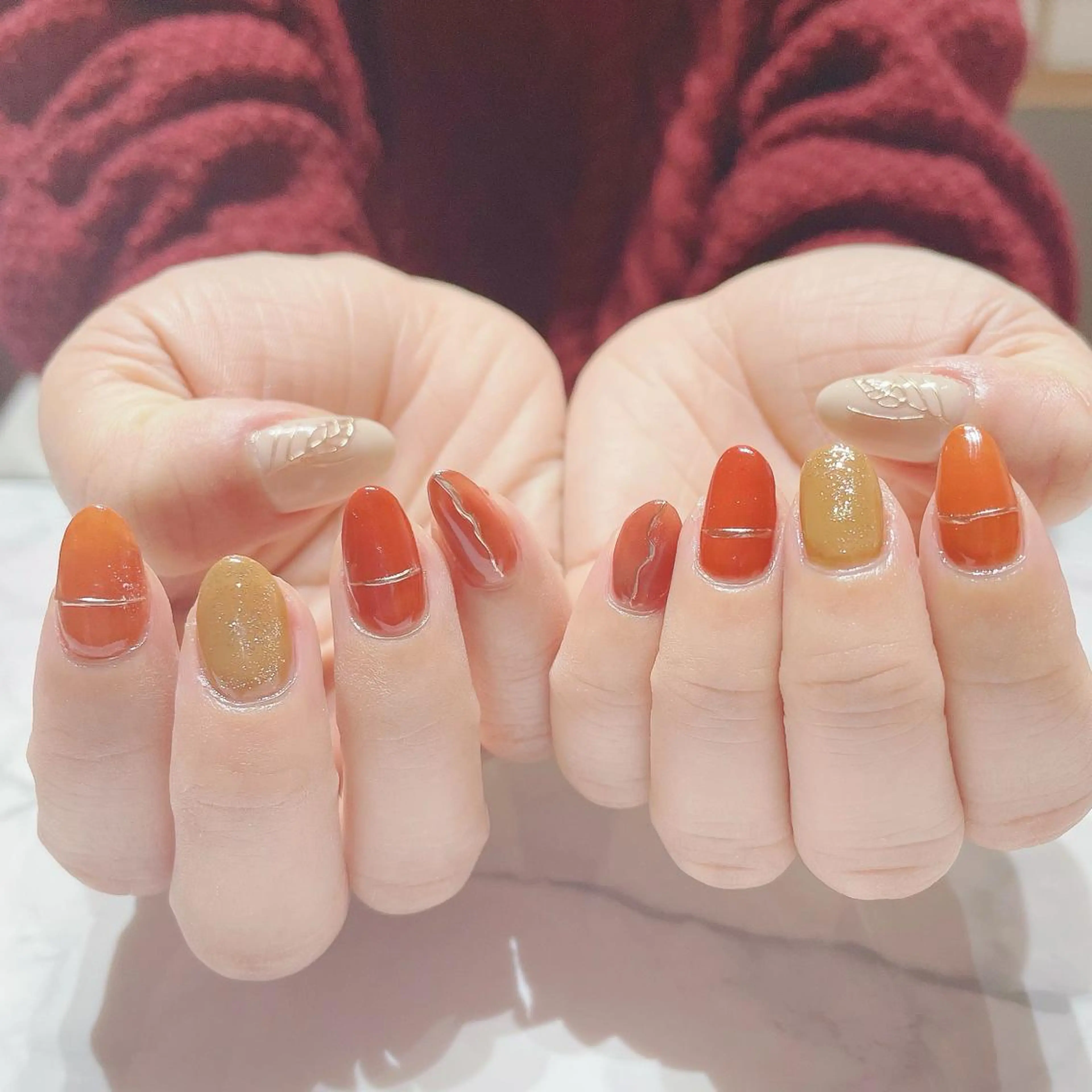 ネイル ジェルネイル ネイルサロン Belleのネイルデザイン