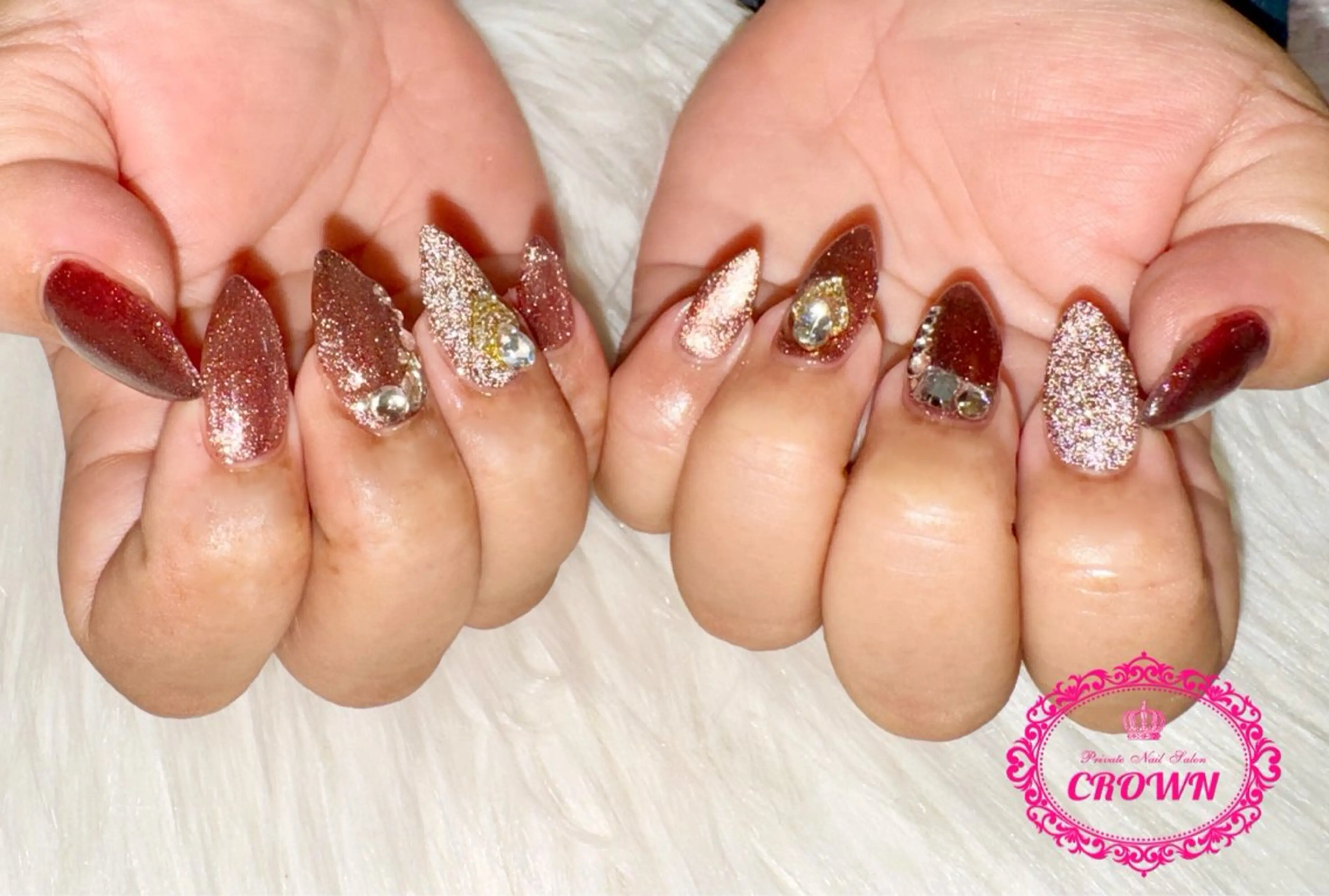 ネイル CROWN プライベートサロンのネイルデザイン