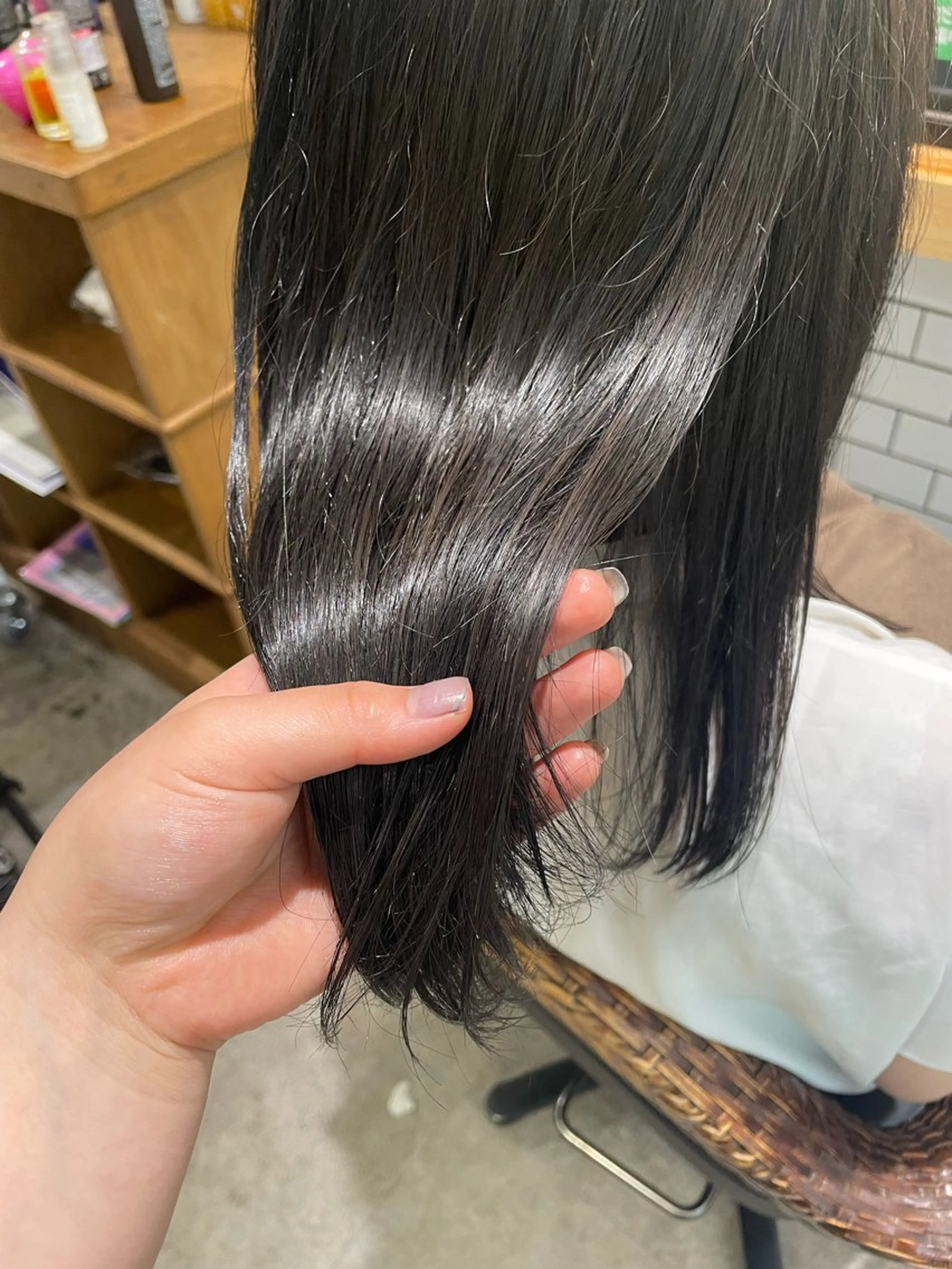 ロング Qin shaire salon 原宿店所属・髪質改善/透明感カラ ー/Atsukoのヘアスタイル