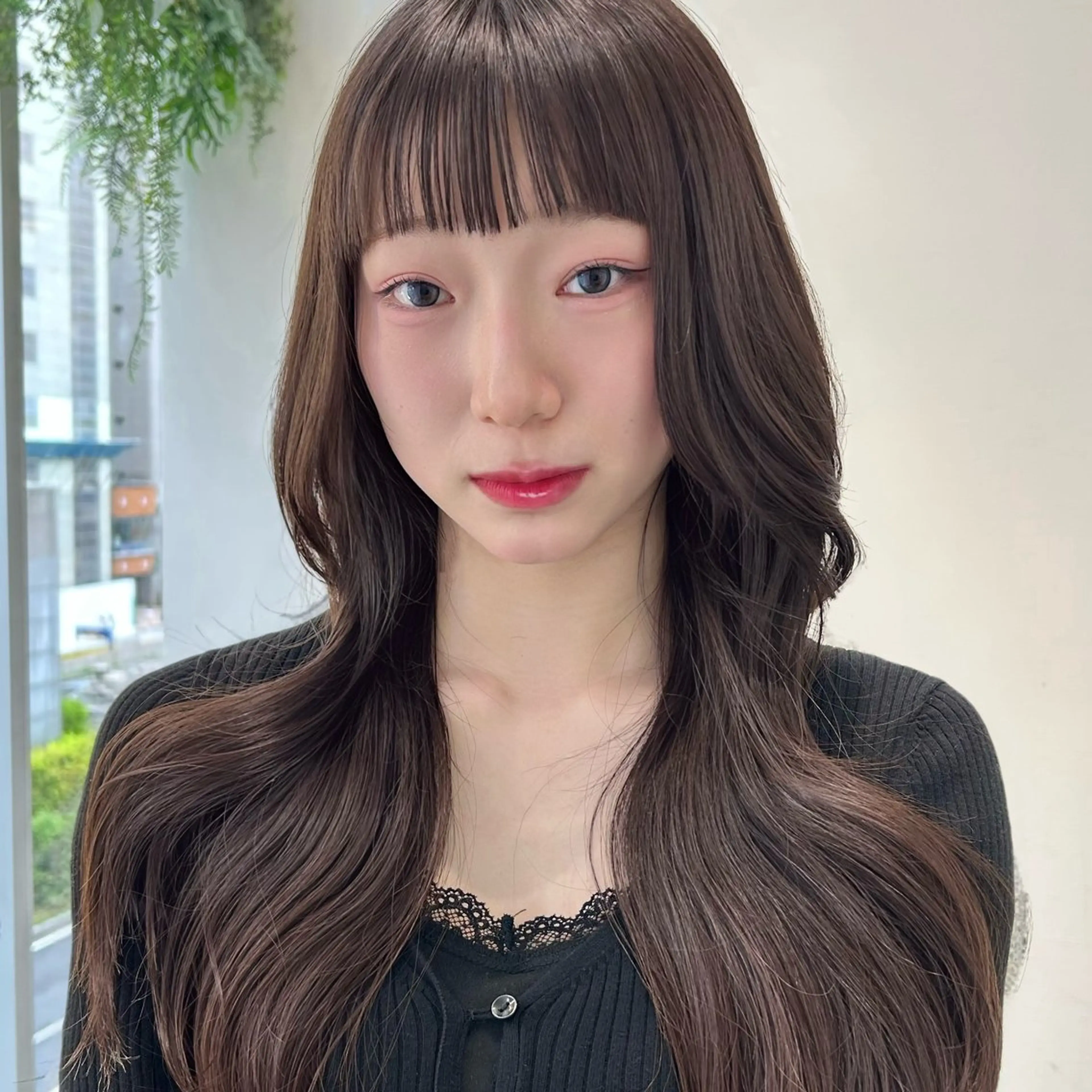 ロング 似合わせ前髪/ 小顔カット🎀そうのヘアスタイル