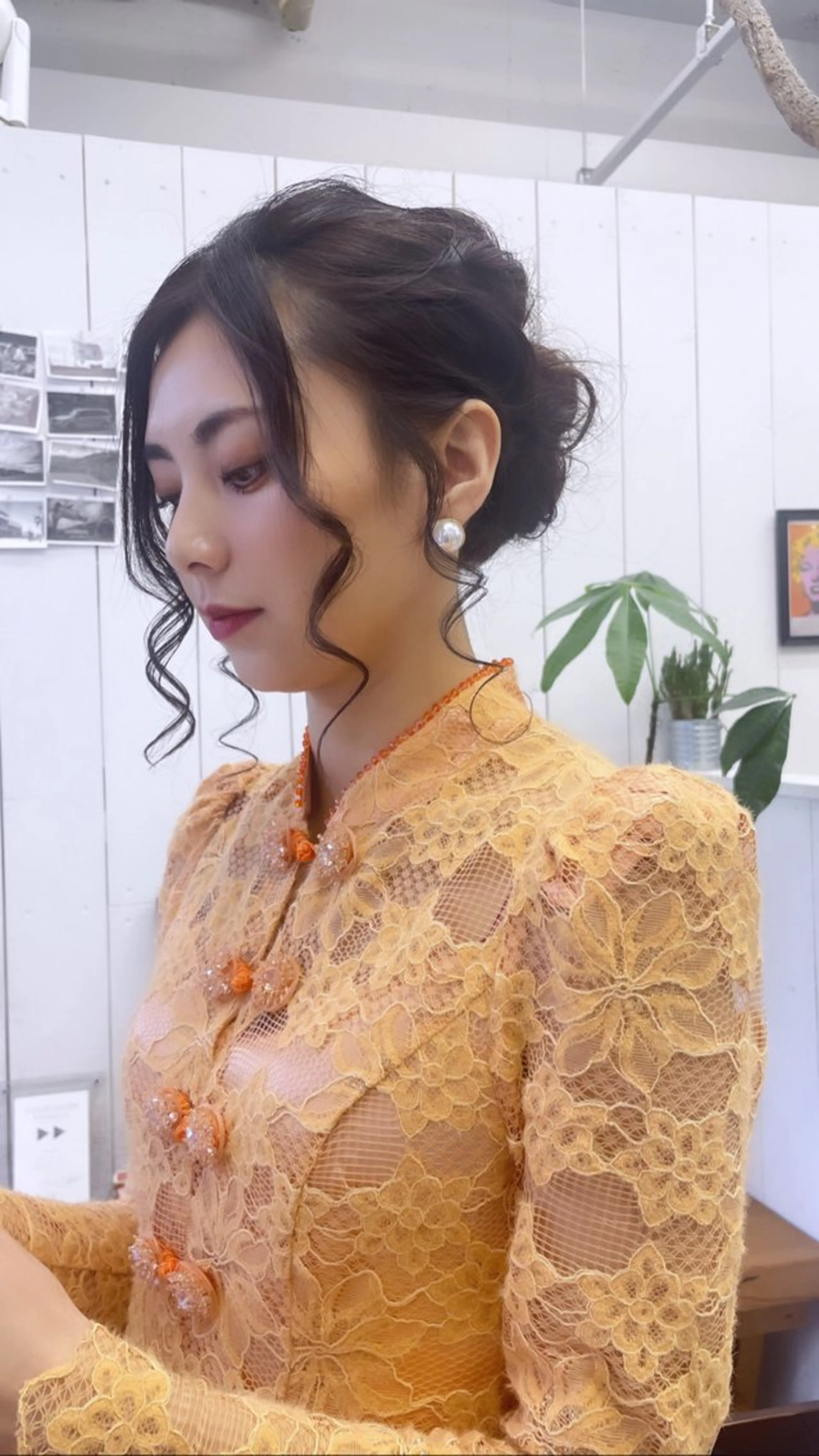 ロング ヘアアレンジ ヘアセット Ann. /レイヤーカットのヘアスタイル