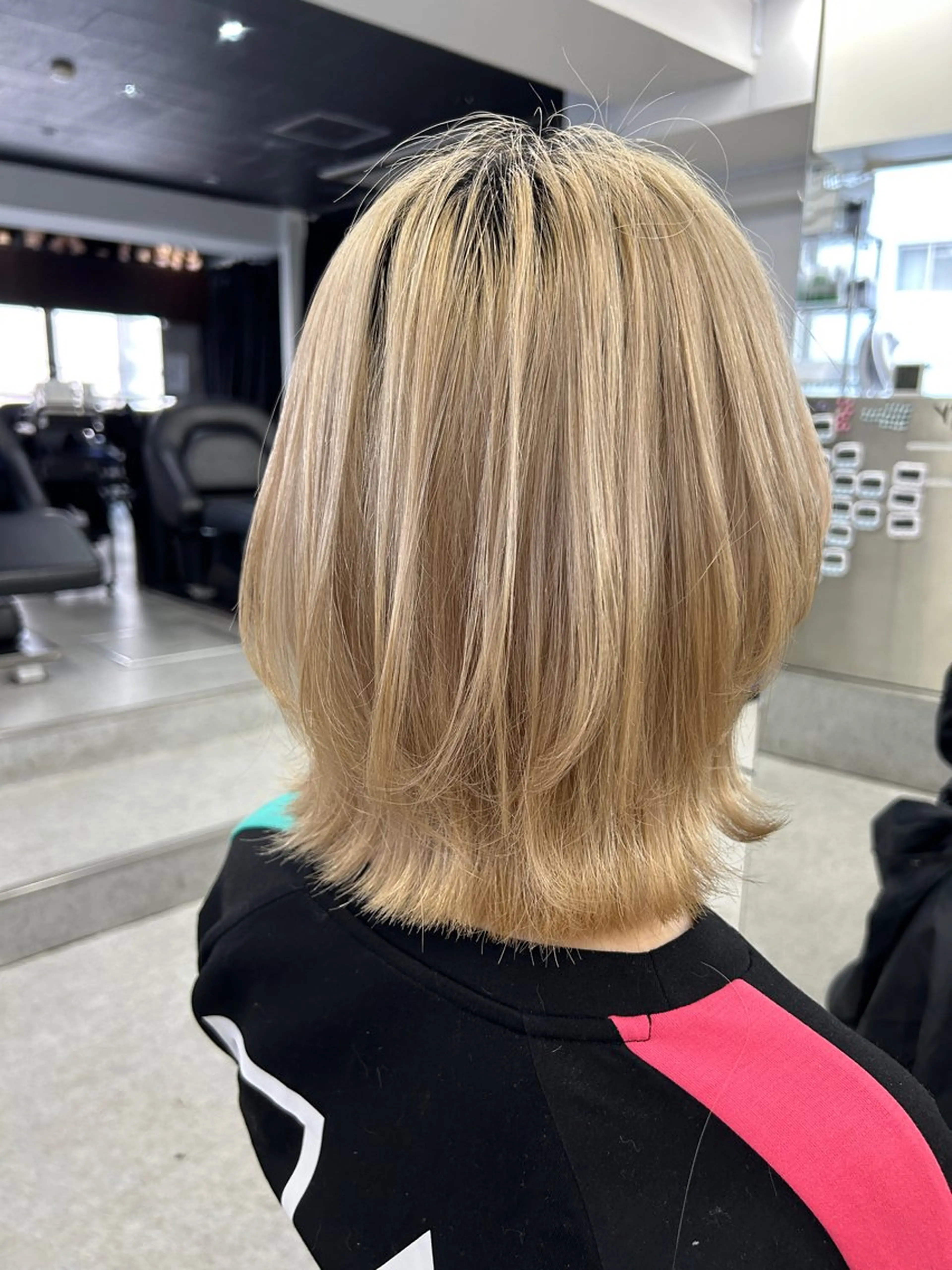 ミディアム カラー カット ヘアカラー 🍀ウルフカット🍀 ａｙａｎａ🍀のヘアスタイル