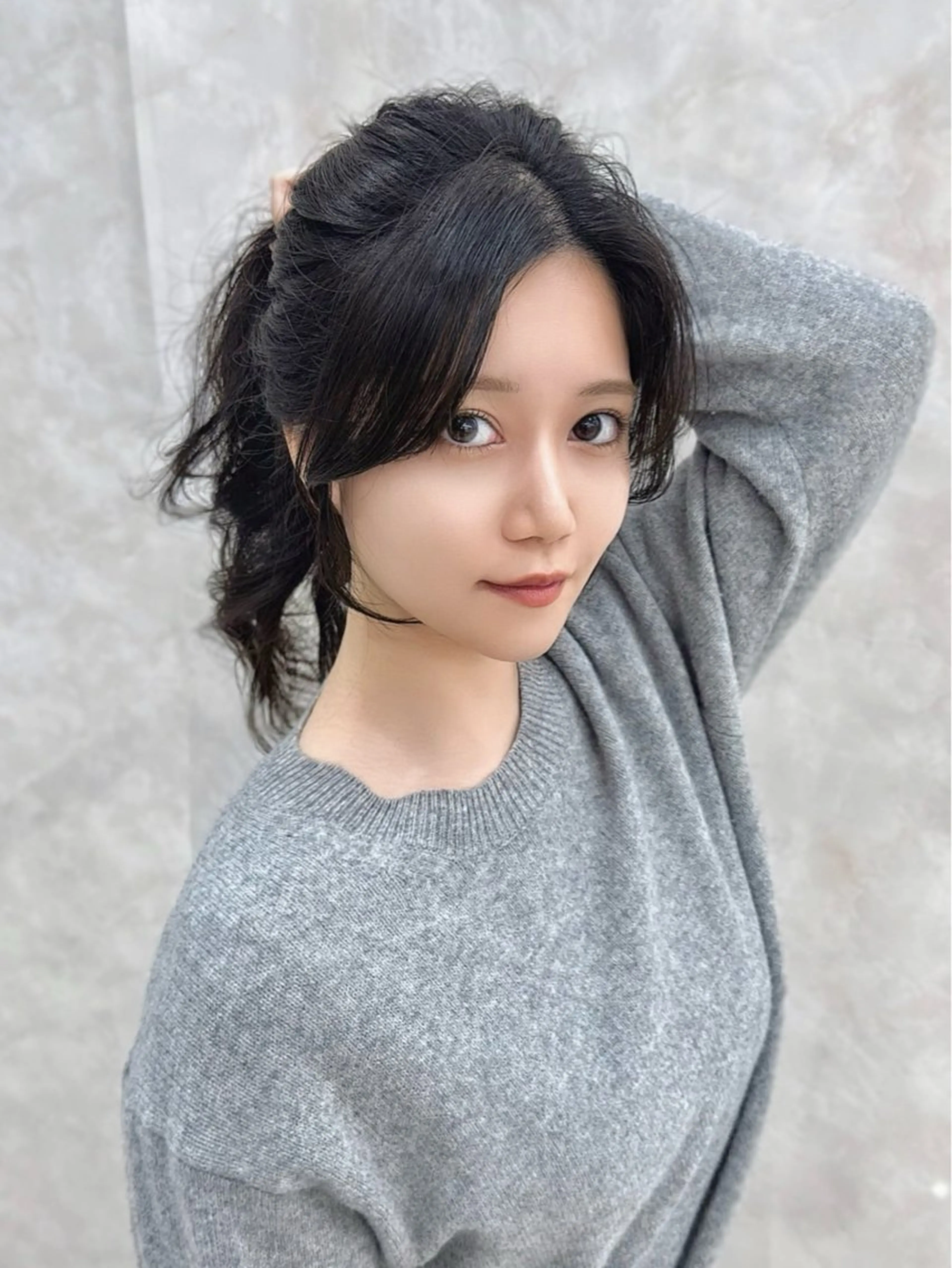 ロング カラー カット ヘアカラー トリートメント MAEUL luna所属・前髪顔周り/レイヤー 韓国/桔川恒のヘアスタイル