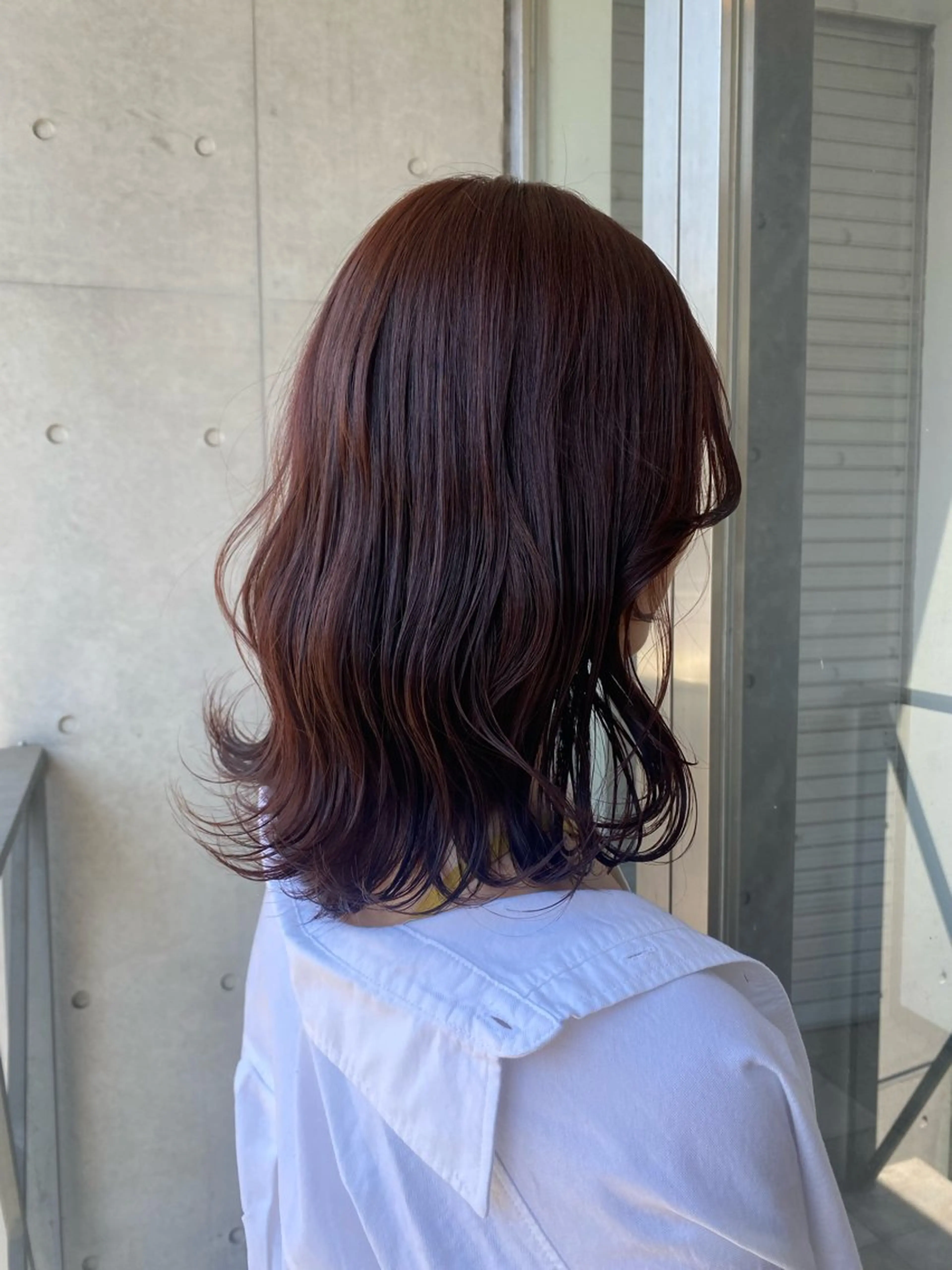 カラー ブラウンカラー レッドカラー ヘアカラー 【ROA】 MISUZU✨のヘアスタイル