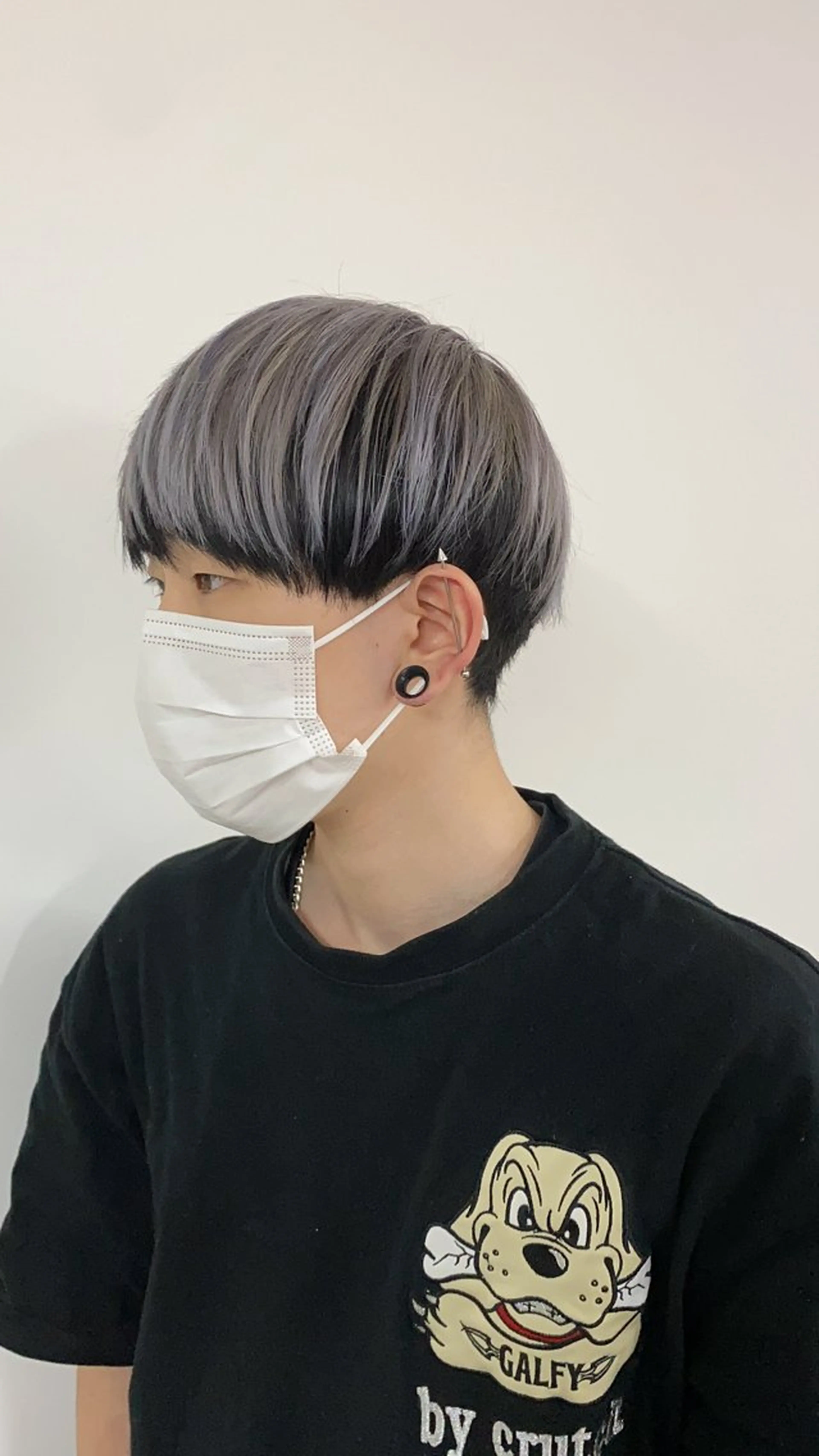 ショート カラー メンズ 🐶横山 楓真🐶 Recharme新保のヘアスタイル