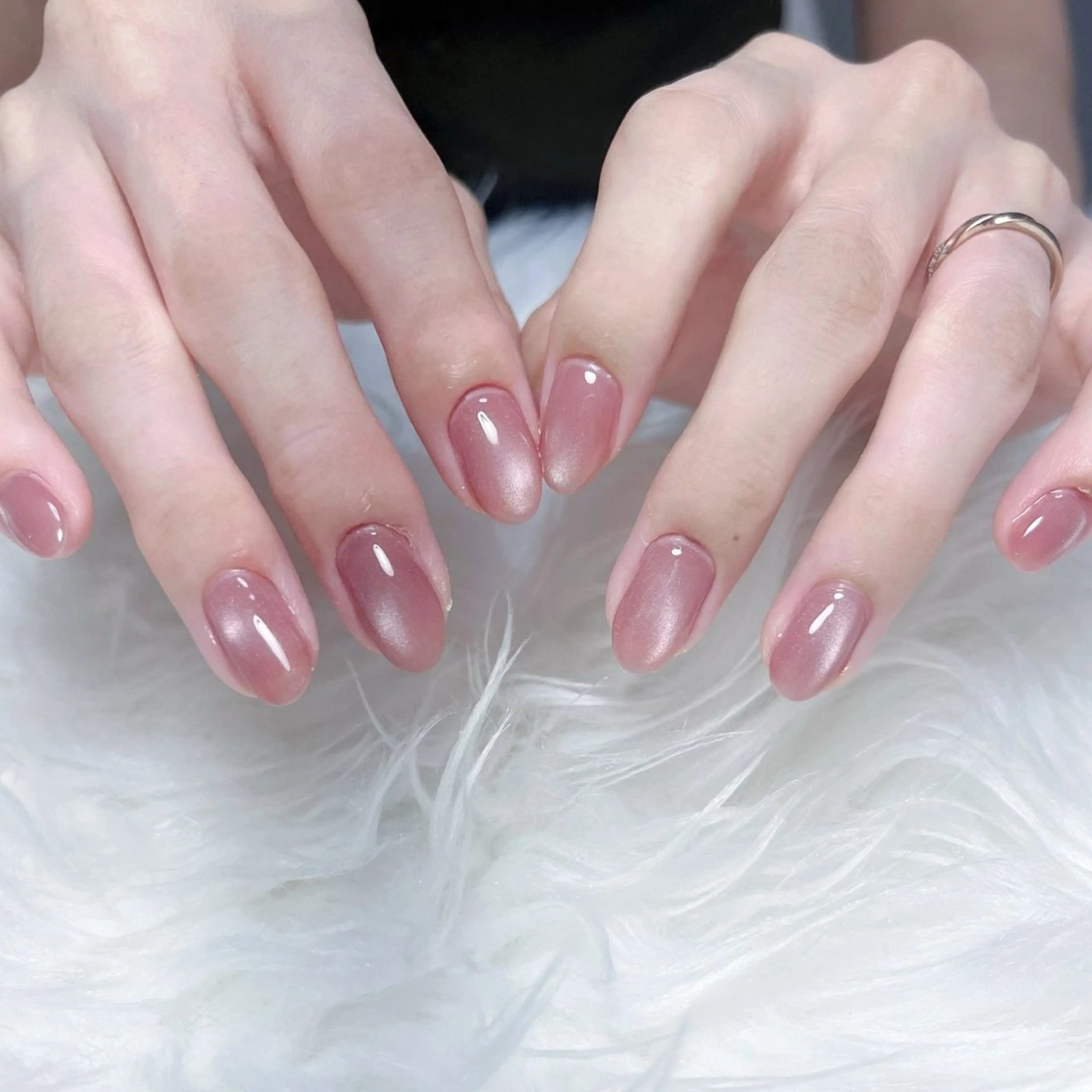【練習モデル】ハンドネイル💅❄️オフ無し❄️ワンカラー/グラデ/フレンチ(注意事項を必ずお読みください⚠️)の写真