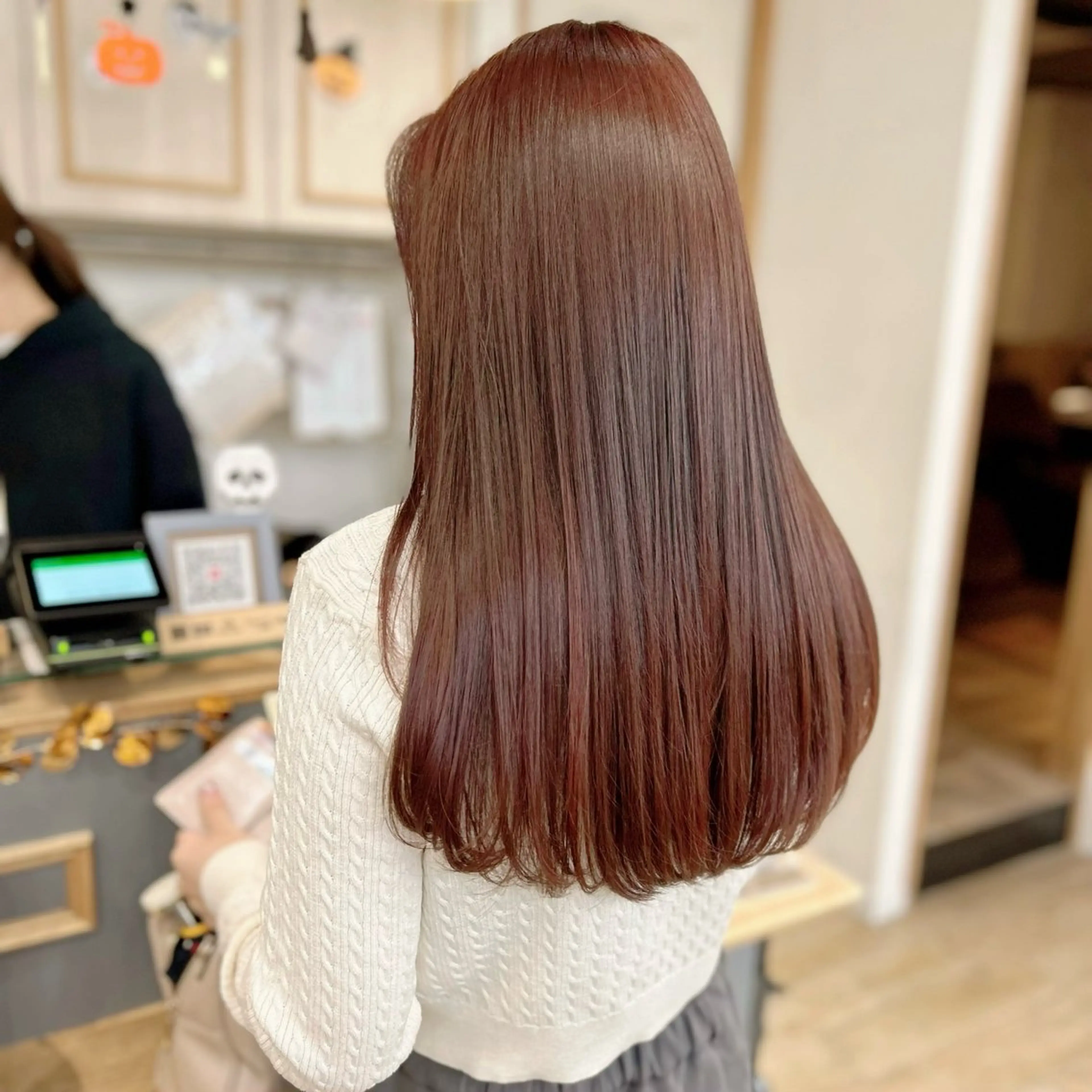 ロング カラー カット ヘアカラー 🎀オタク美容師艶髪 カラーERINA🎀のヘアスタイル