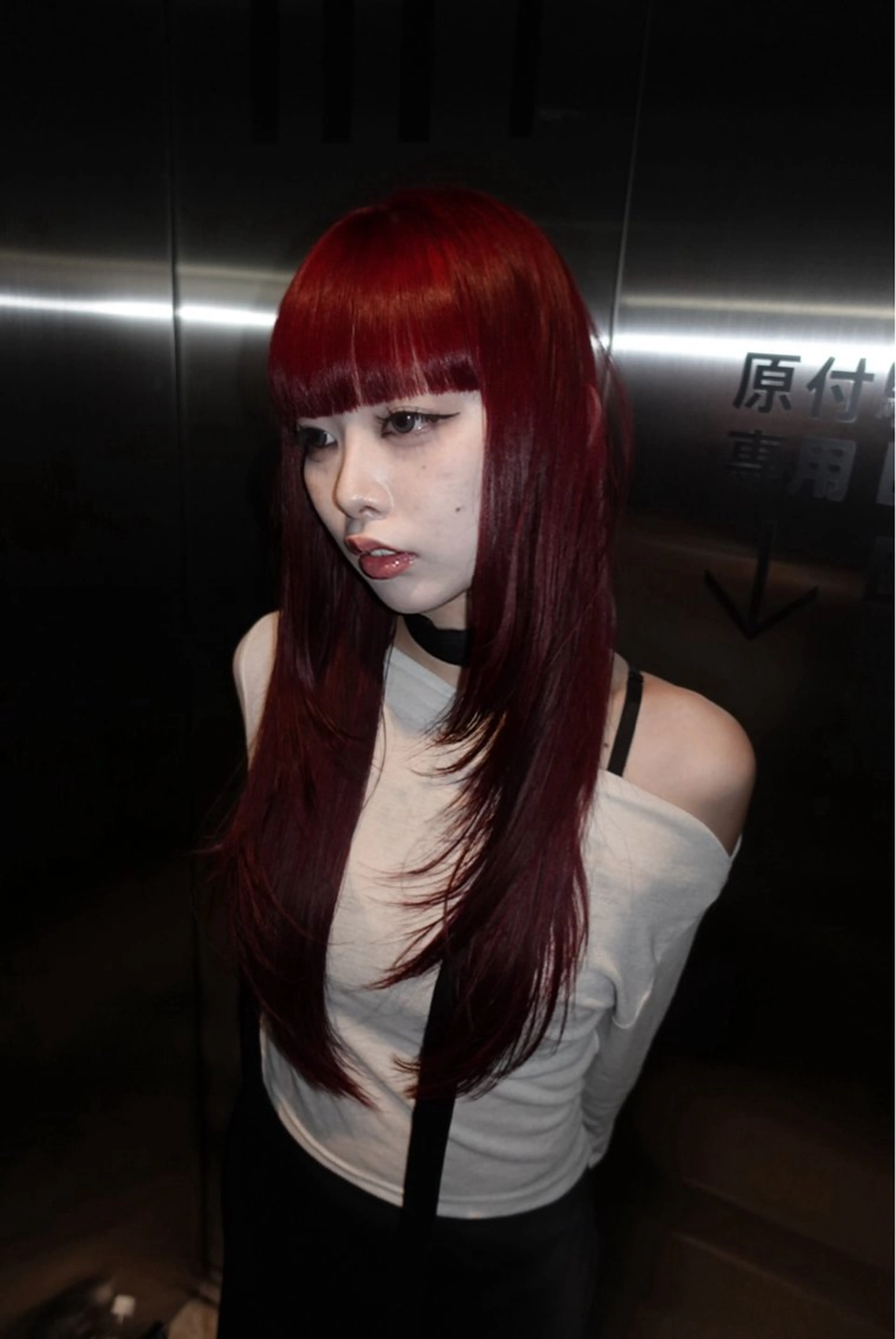 ロング カラー ダブルカラー カット ヘアカラー RAF(旧kotibybrooch)所属・水野谷遥/ハイトーン /カラーモデル🎀のヘアスタイル