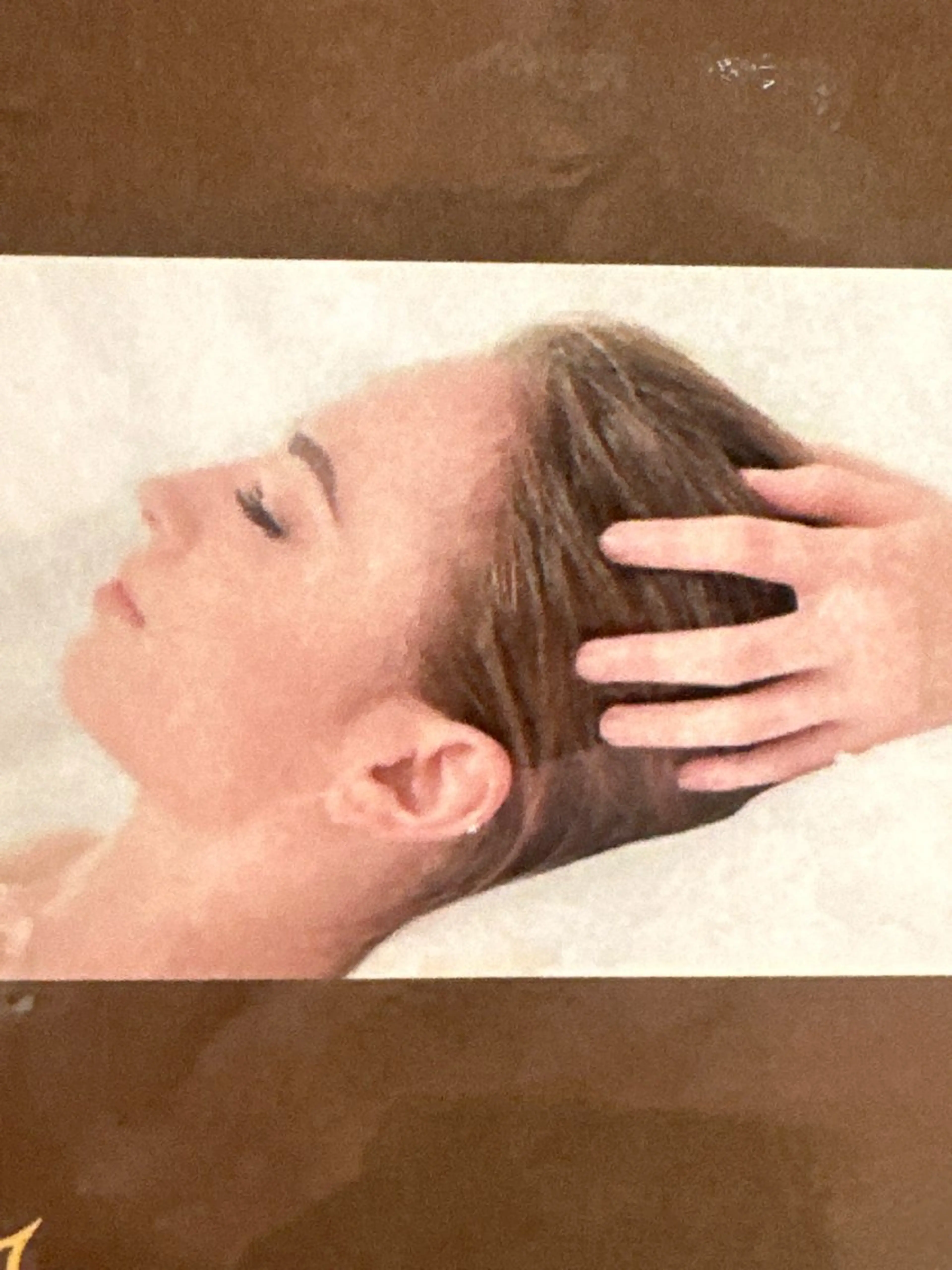 ヘッドマッサージの写真