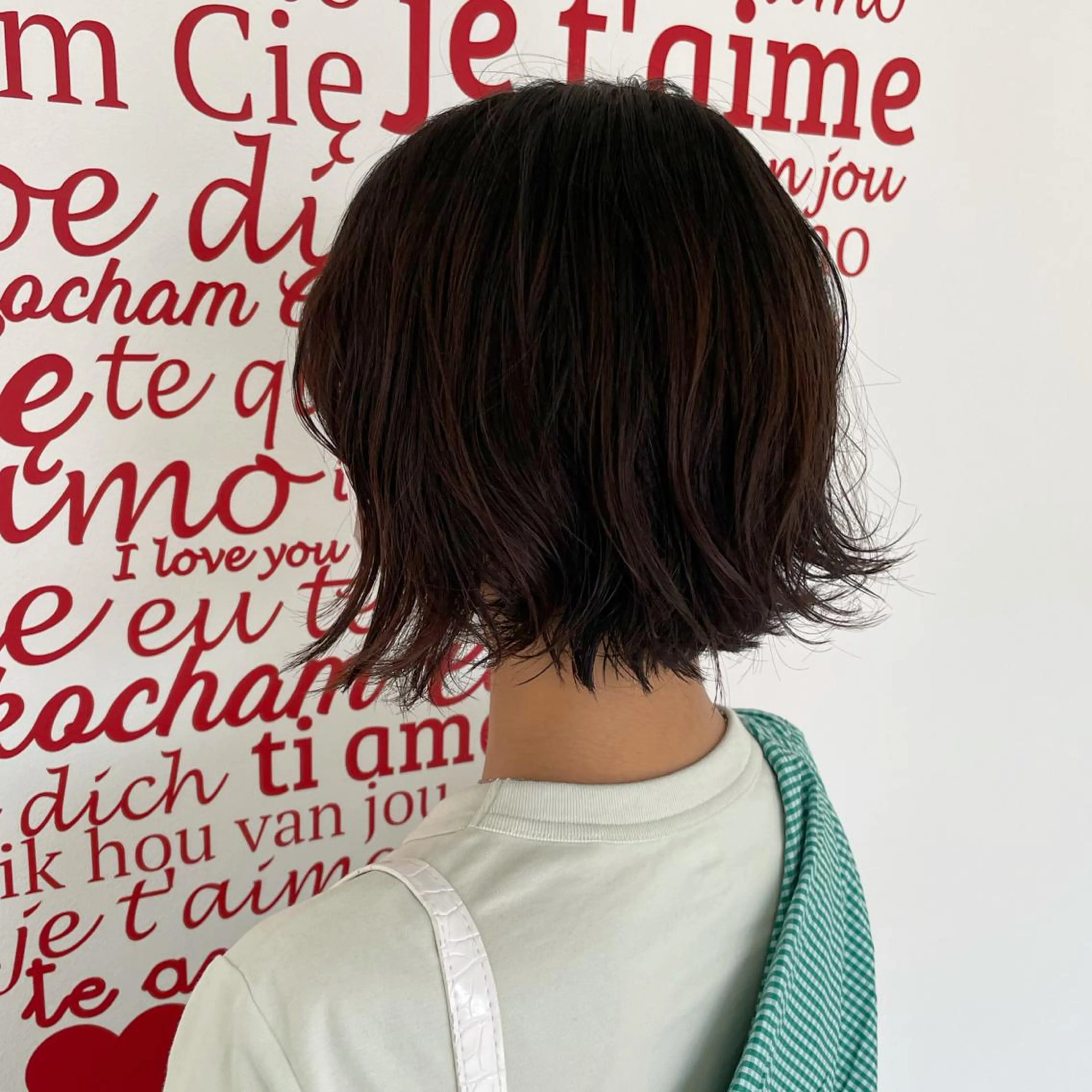 ショート パーマ CREAPY　日向野 利菜のヘアスタイル