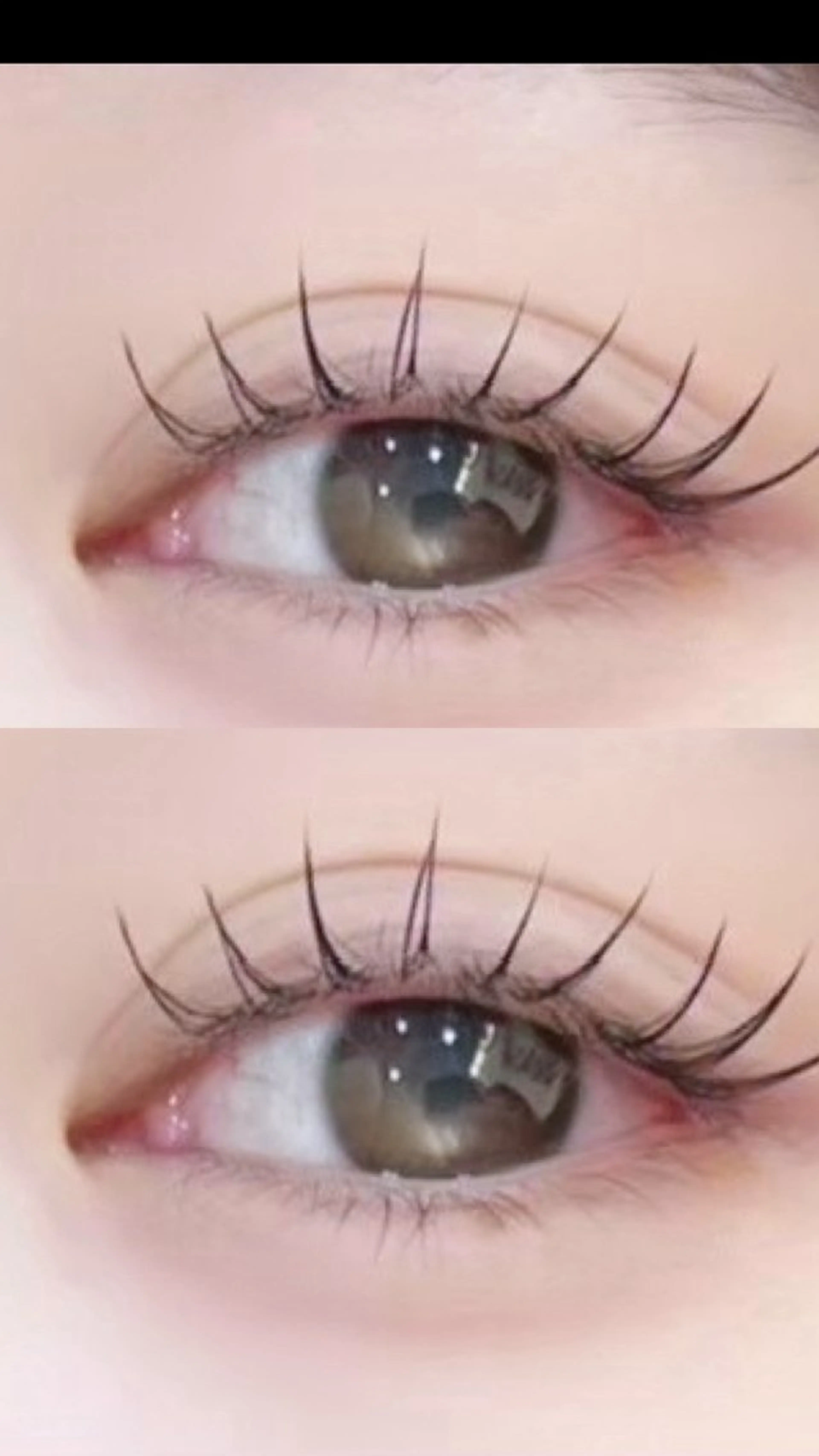 マツエク・マツパ eve🐰束間まつ毛 /透明感カラーのヘアスタイル