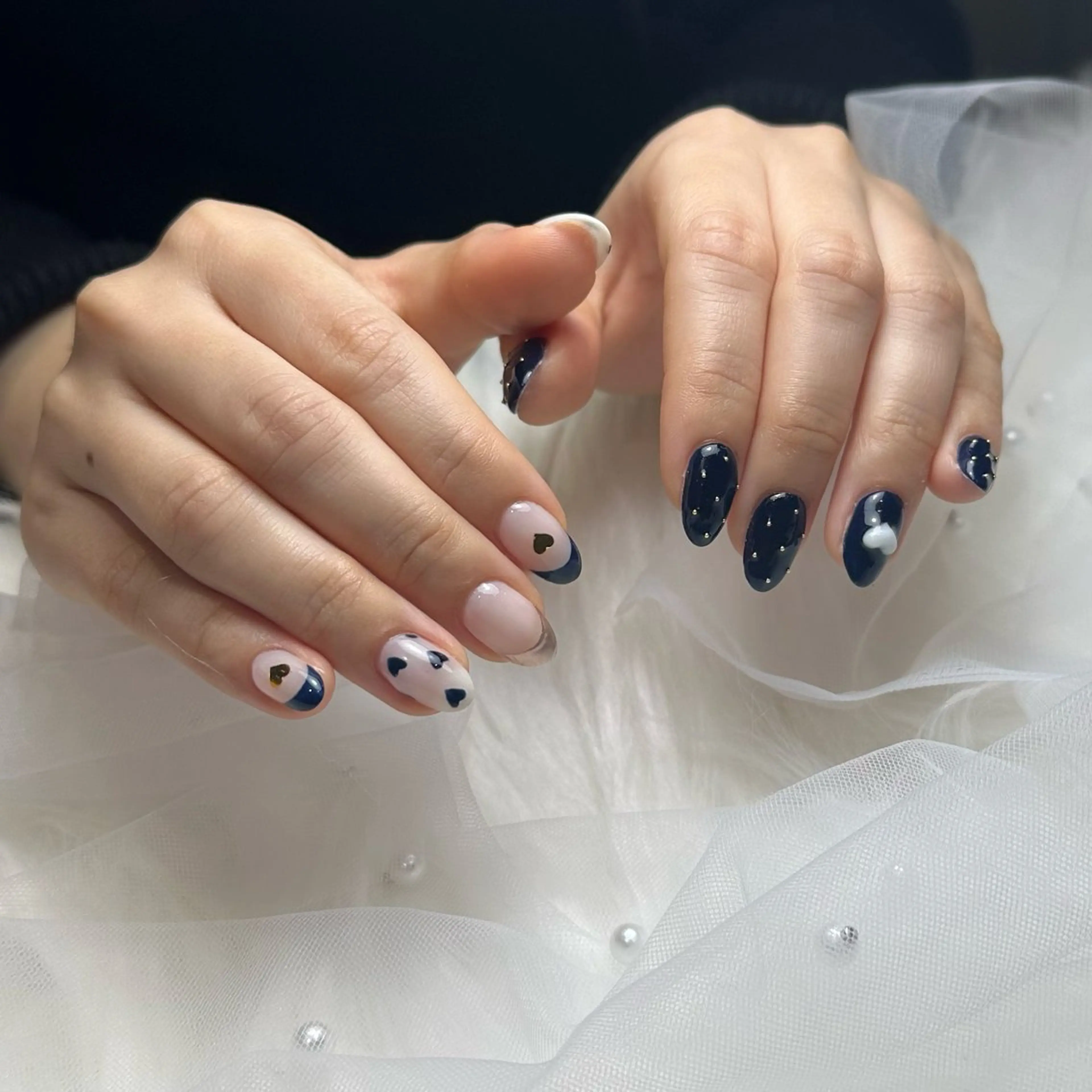 ネイル ハンドネイル She nail studio 原宿店所属・いいだえみ ୨୧ᵕ̤ᴗᵕ̤)のネイルデザイン