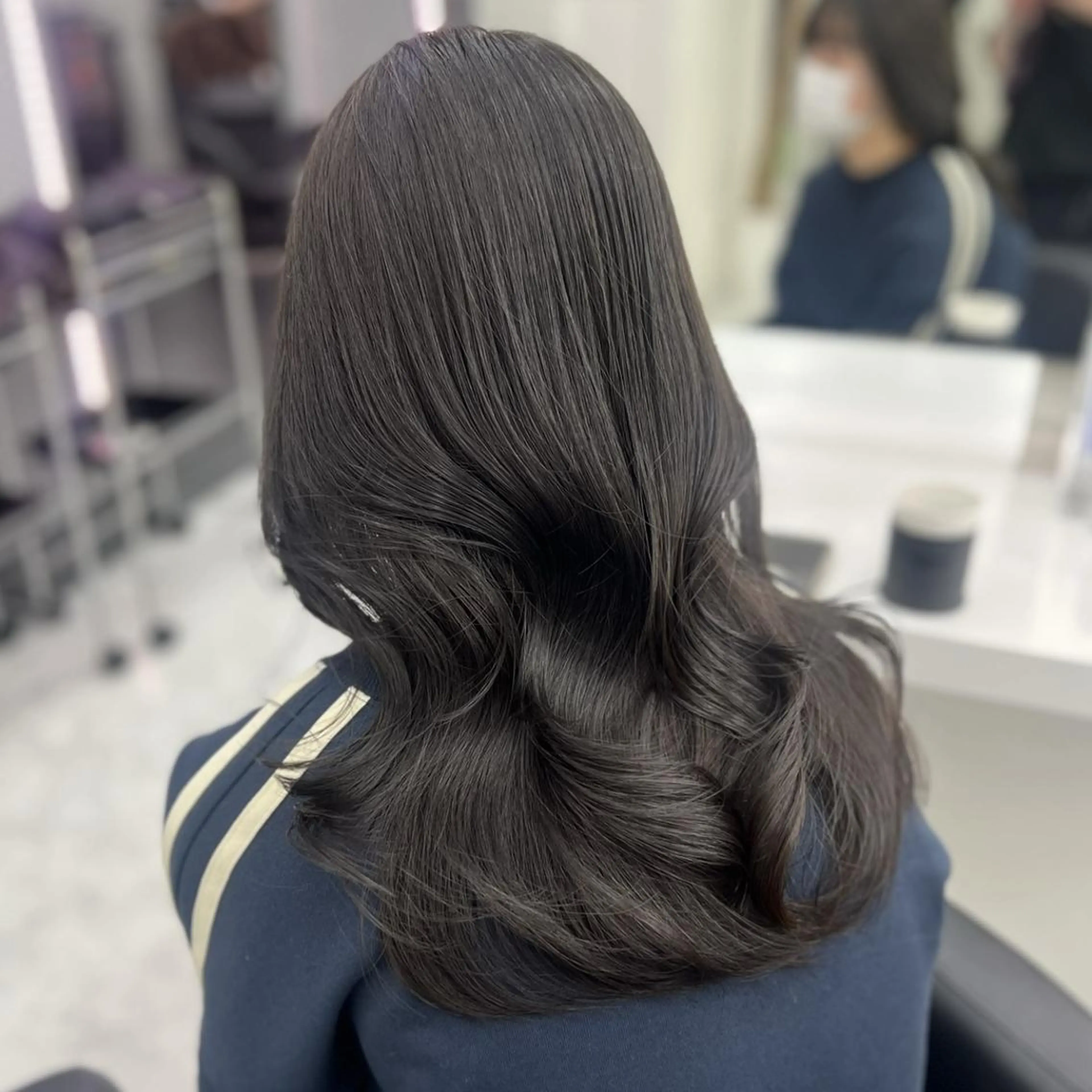 カラー 韓国風🇰🇷透け感 style🥀横浜のヘアスタイル