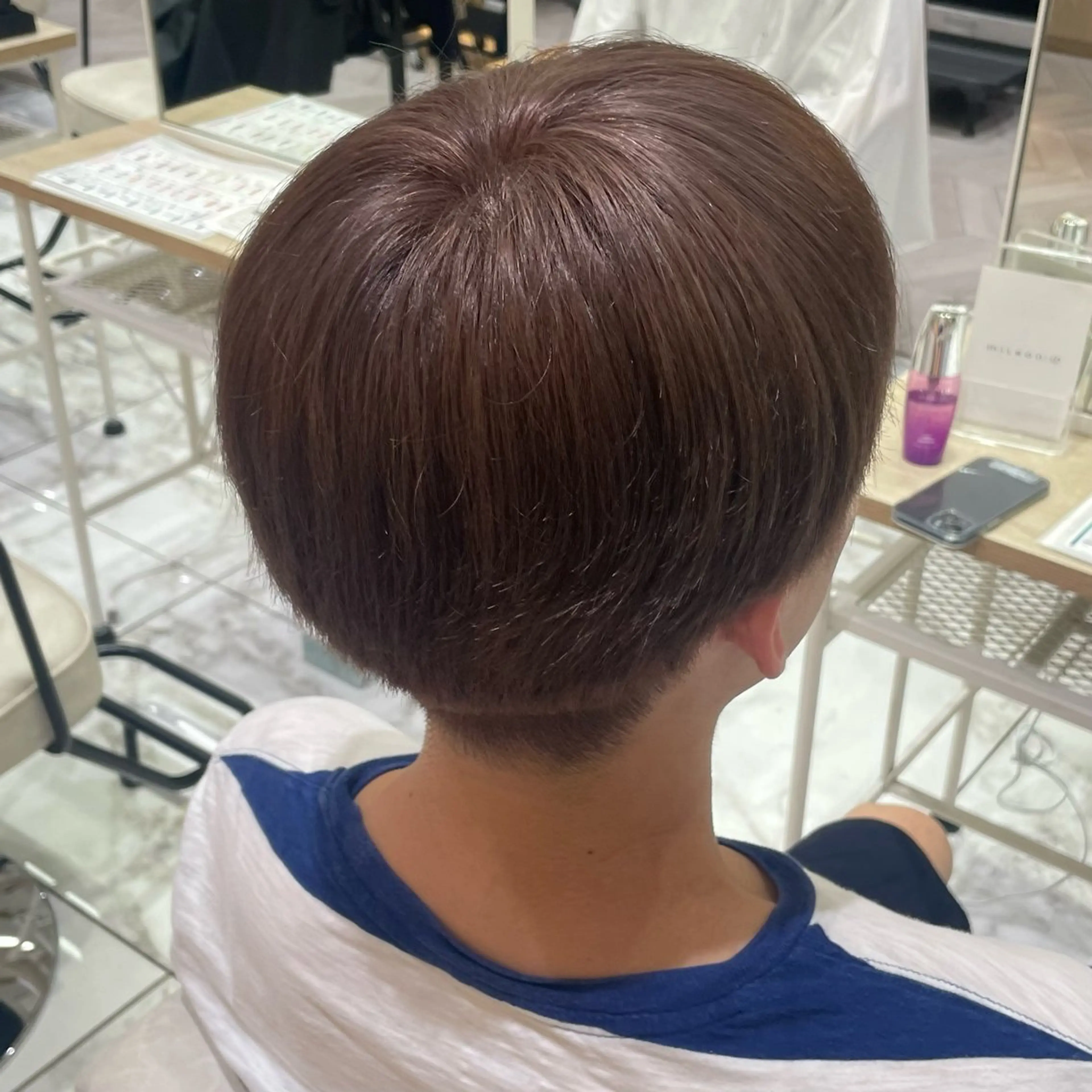 カラー 透明感カラー/ 縮毛矯正/ユイ☆彡のヘアスタイル