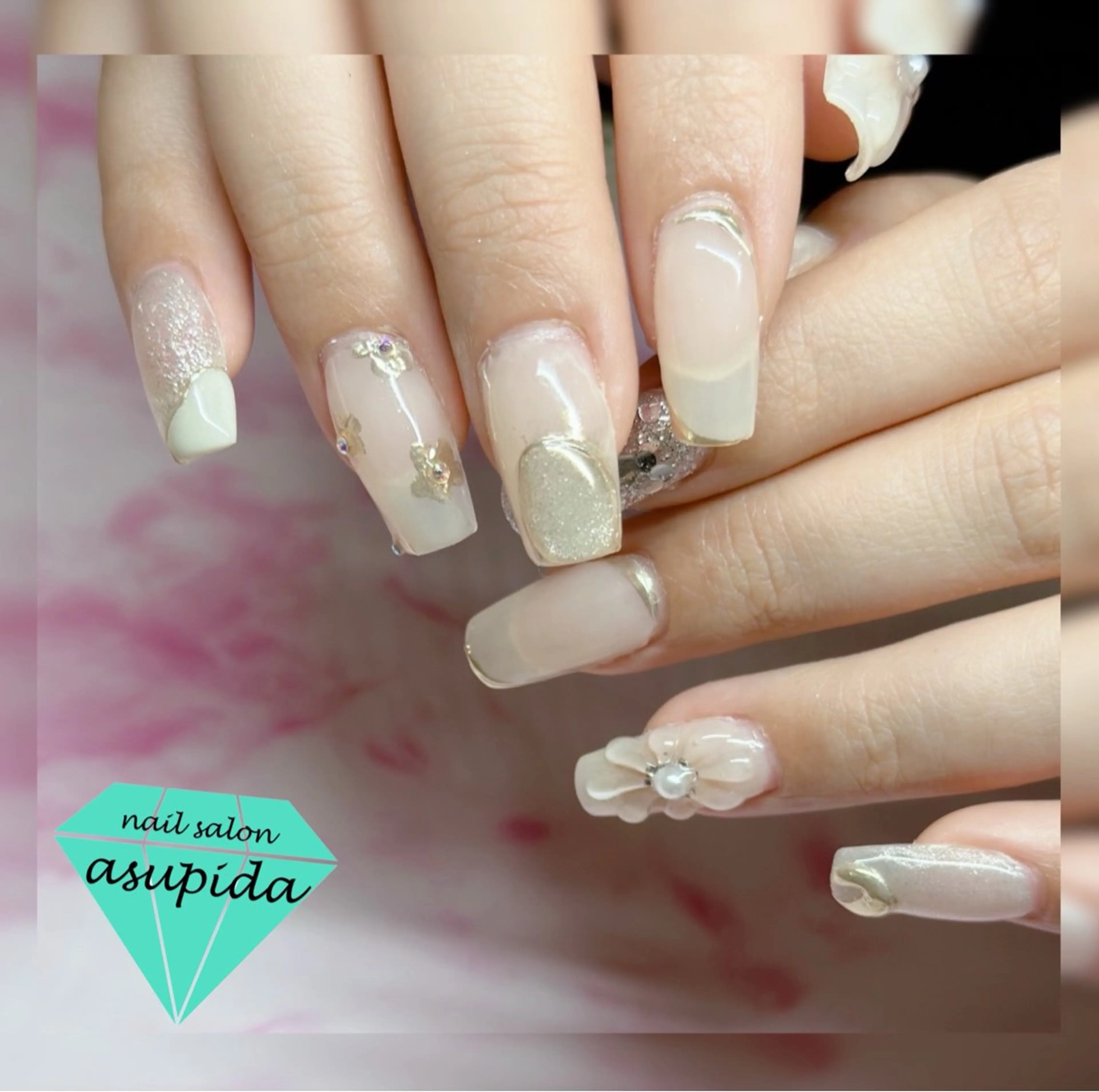 ネイル ハンドネイル nailsalon asupida所属・nail salon asupidaのネイルデザイン