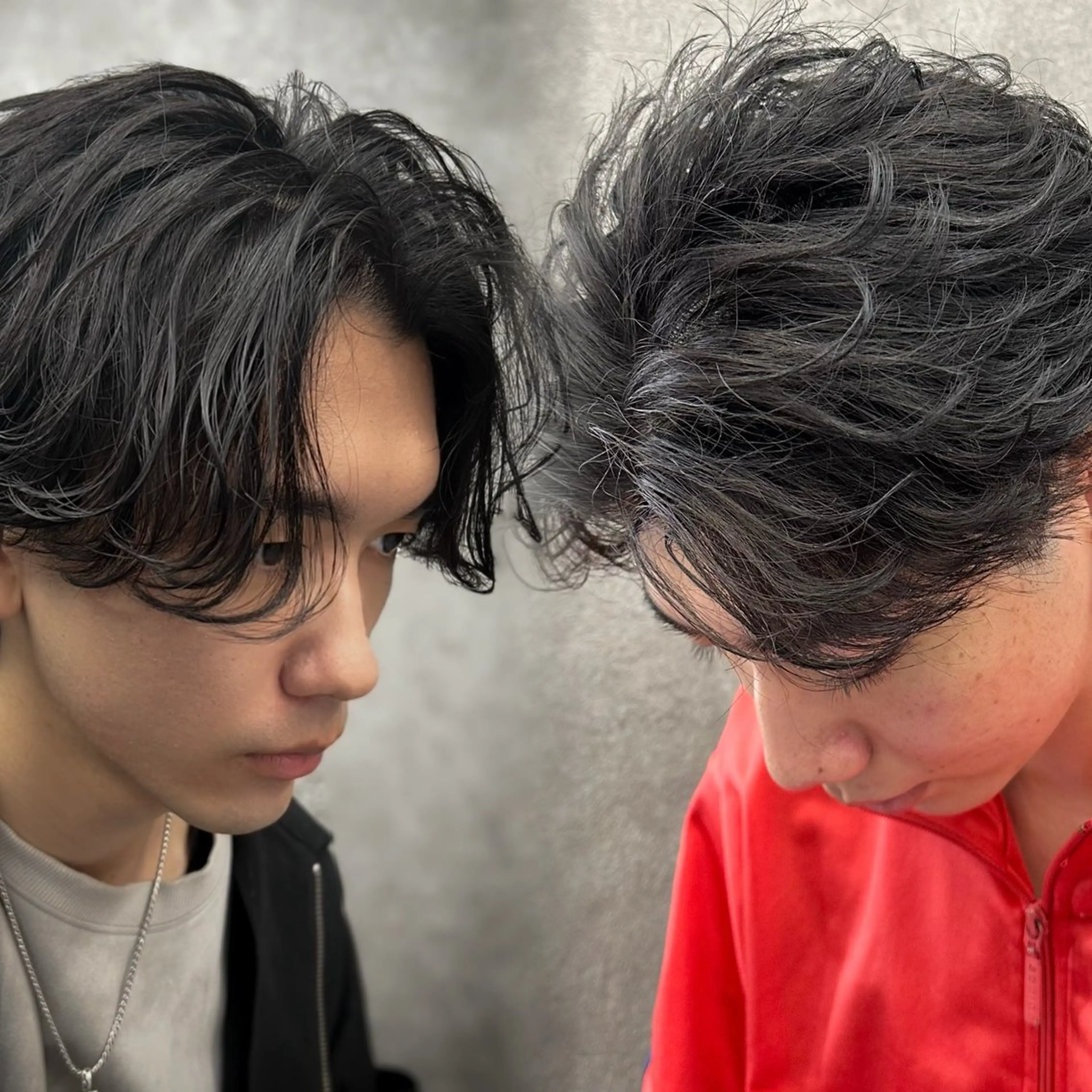 カラー パーマ メンズ フェザーパーマ メンズパーマ カット パーマ 札幌メンズヘア指名 No.1光👑👑のヘアスタイル