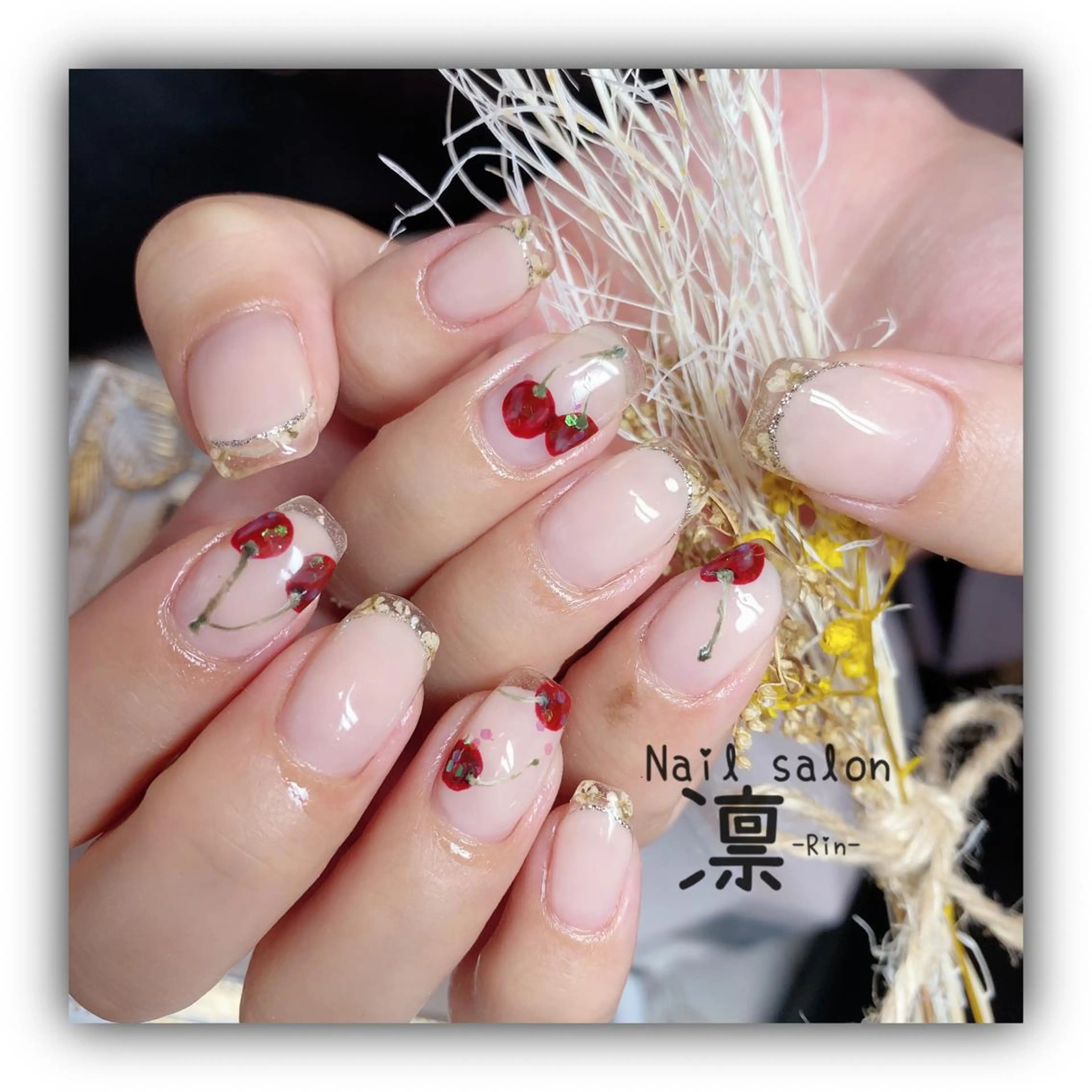 ネイル ジェルネイル 持ち込み private salon凛のネイルデザイン