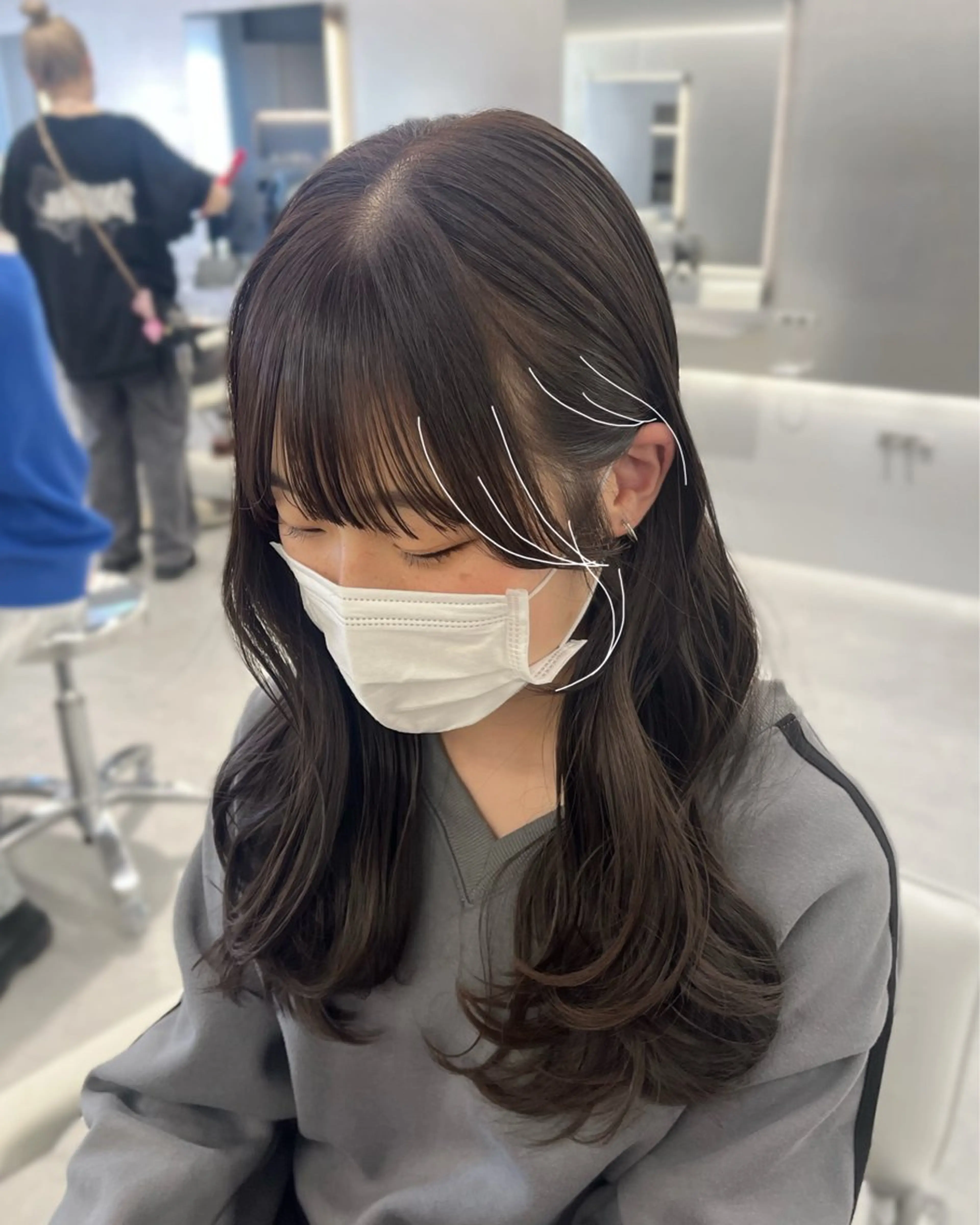 🌫ミニモ限定 🌫前髪cutの写真