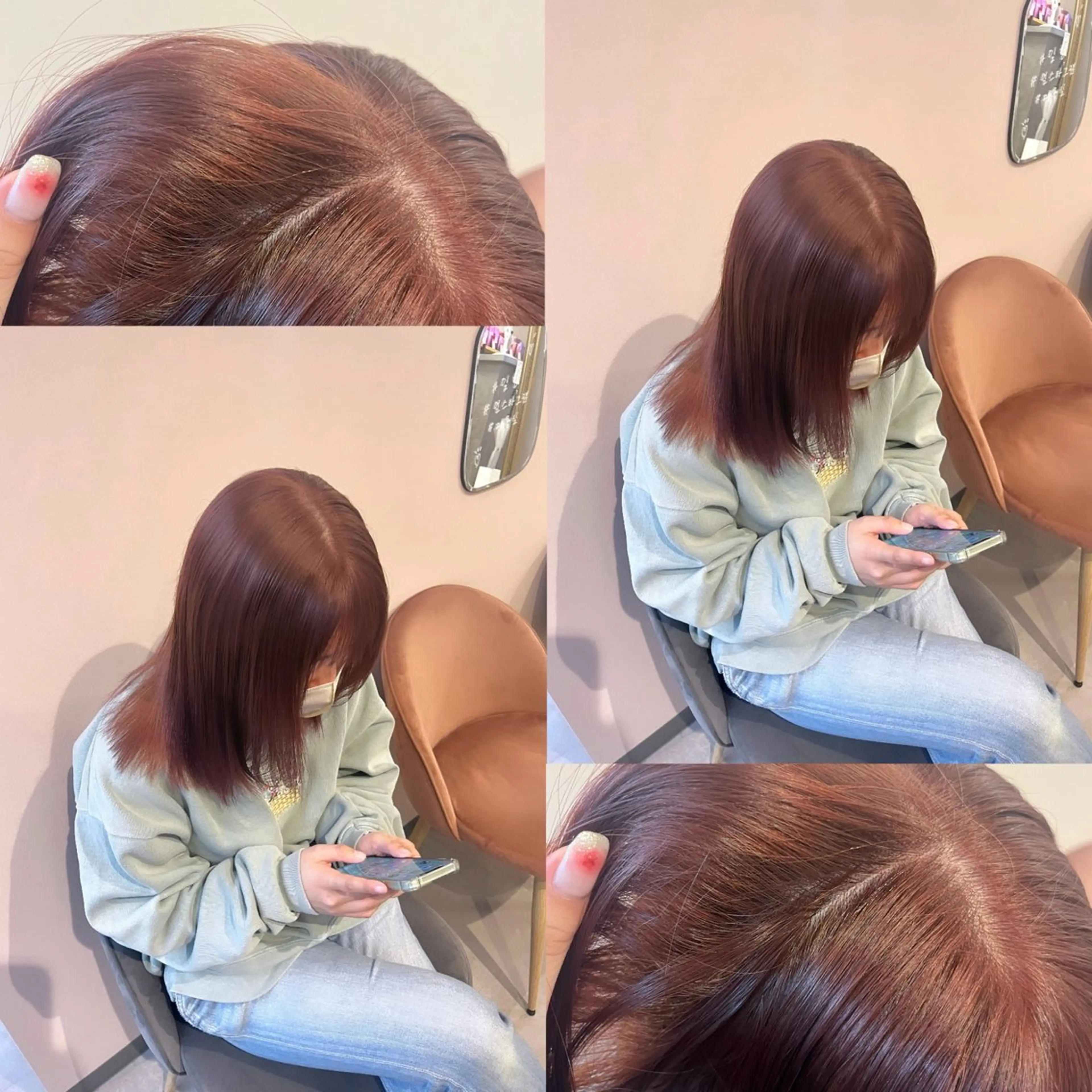 ミディアム ヘアカラー トリートメント 当日予約◎ risaのヘアスタイル
