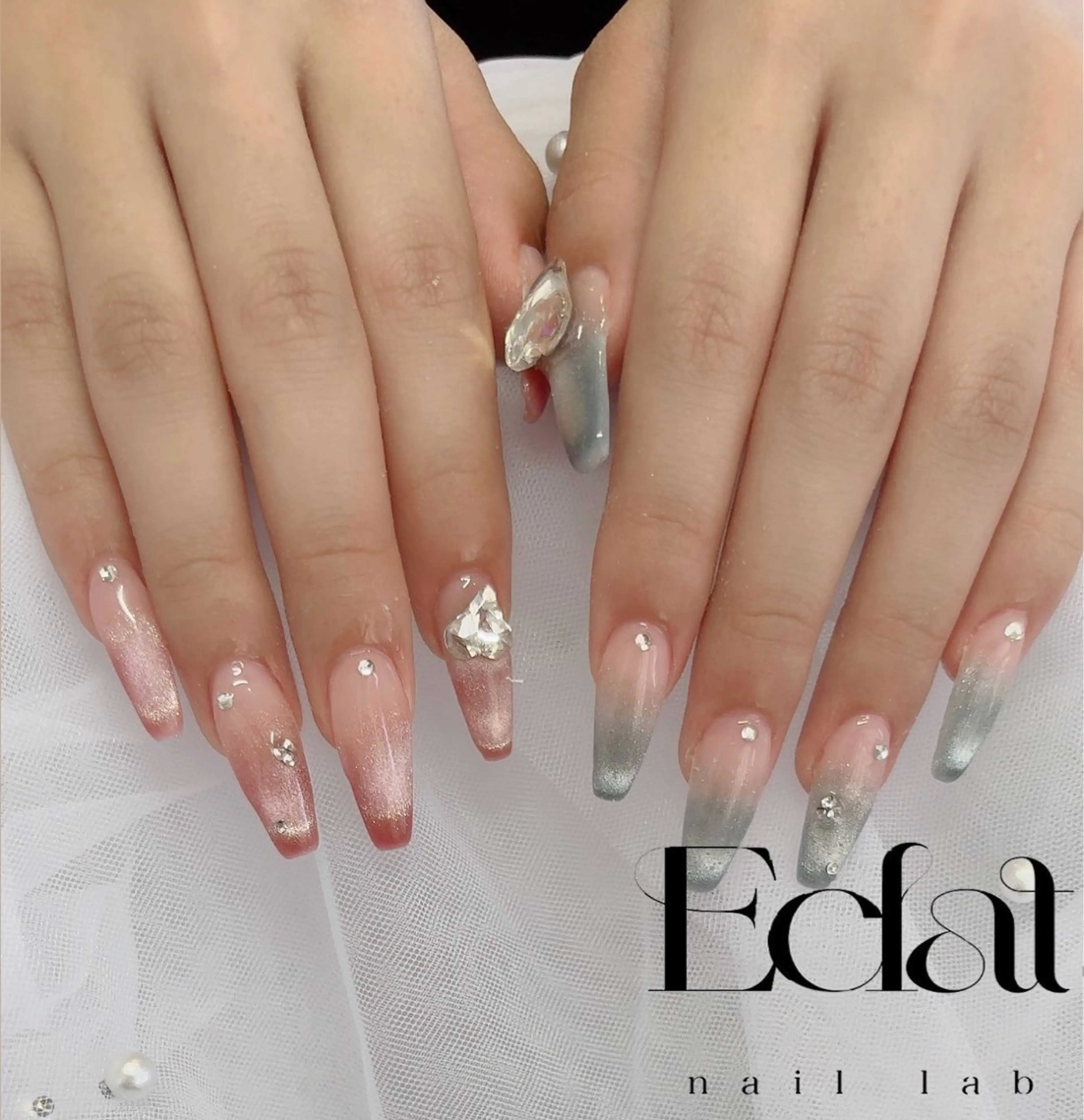 ネイル アートネイル 持ち込み ハンドネイル Eclat AIKAのネイルデザイン