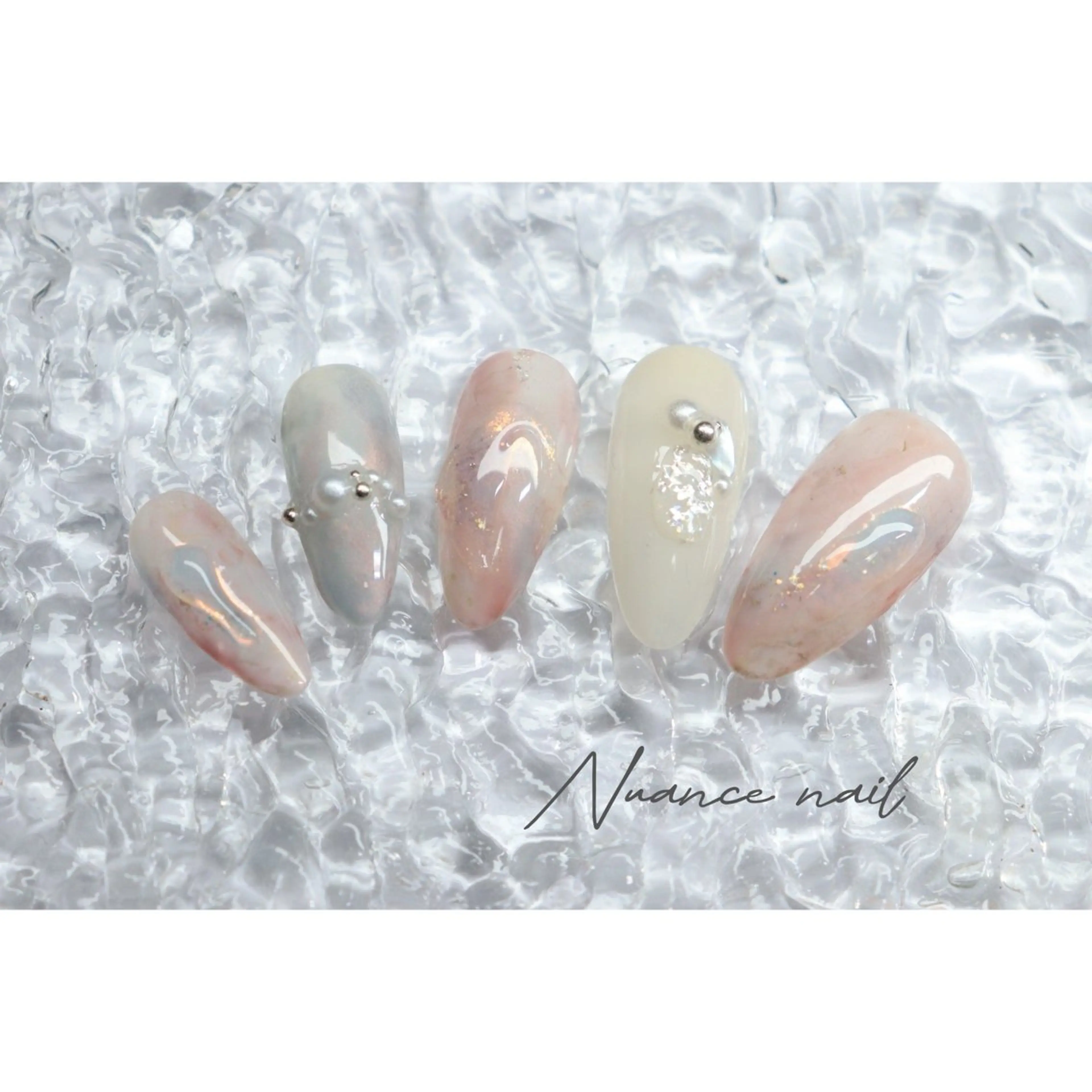 ネイル ニュアンスネイル ピンク ハンドネイル ハンドケア mapple nailのネイルデザイン