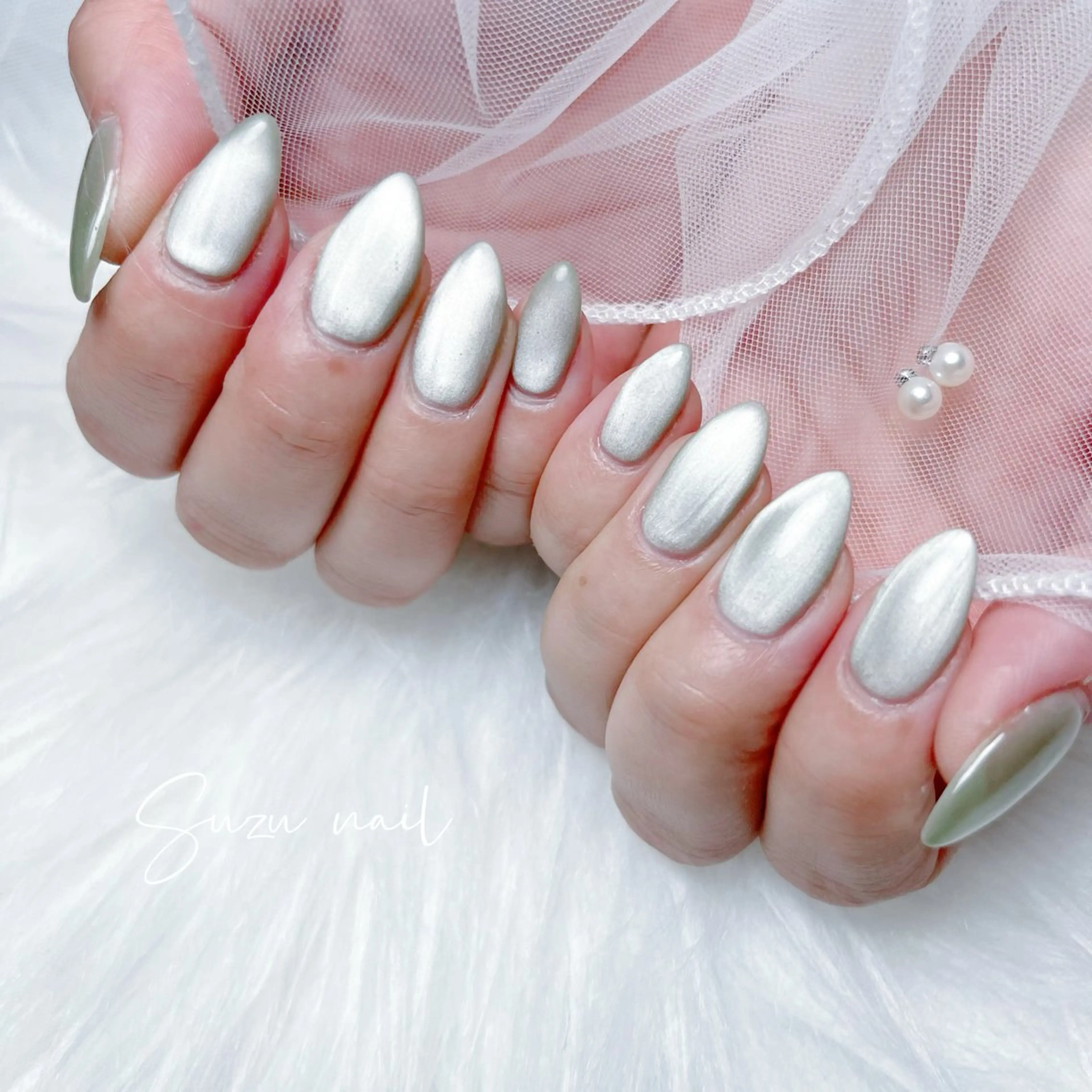 ミニモ初回特別価格💅マグネットネイルorフラッシュネイル💎ワンカラー🌼の写真