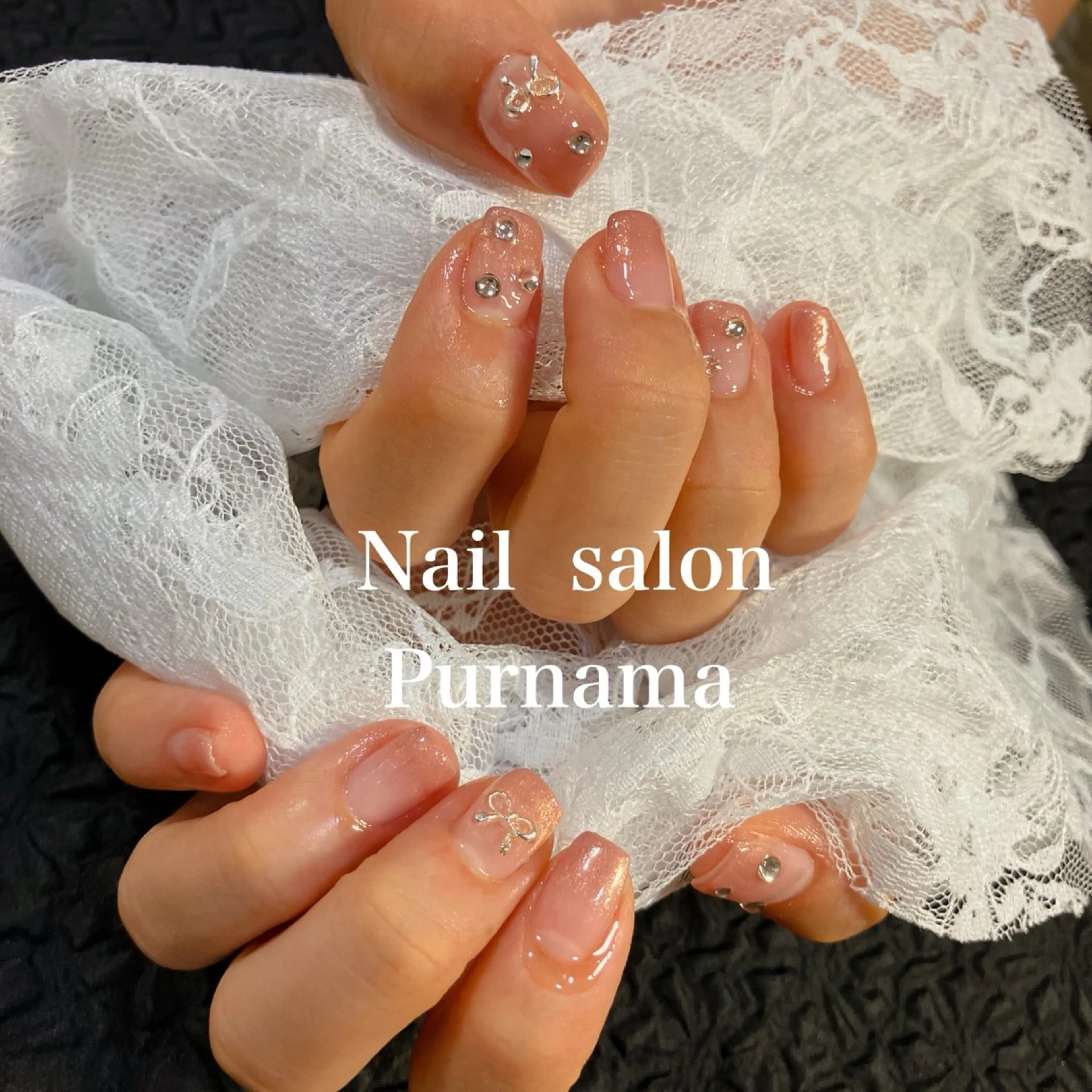 ネイル ハンドネイル Purnama(ﾌﾟﾙﾅﾓ)所属・Purnama あきのネイルデザイン