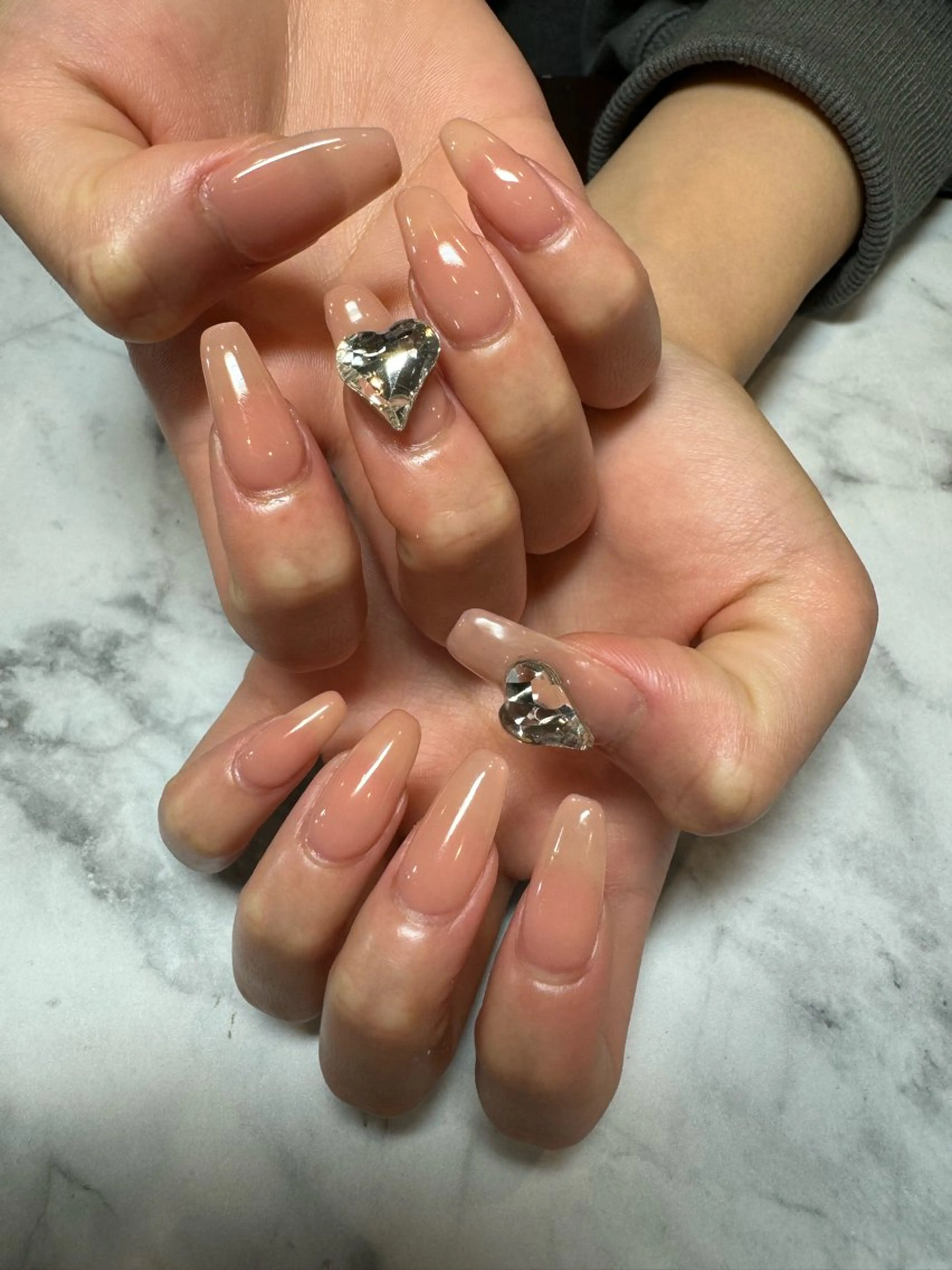 ネイル ハンドネイル 原田joieange 心斎橋店のネイルデザイン