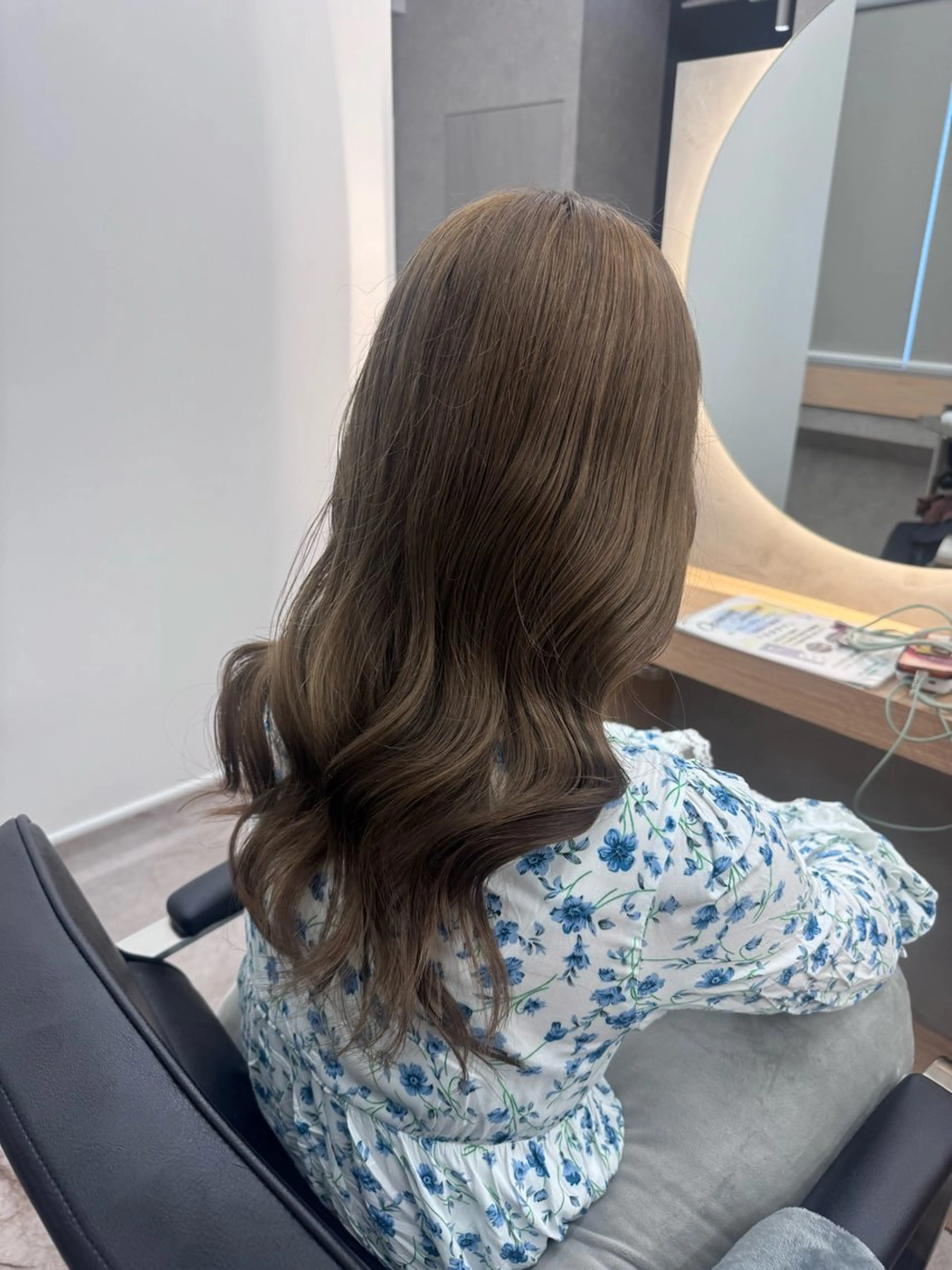 【平日限定】👑フルメニュー💖カット✂️＋お洒落カラー✨️🦋＋Aujuaトリートメント👩🏻‍🦰の写真