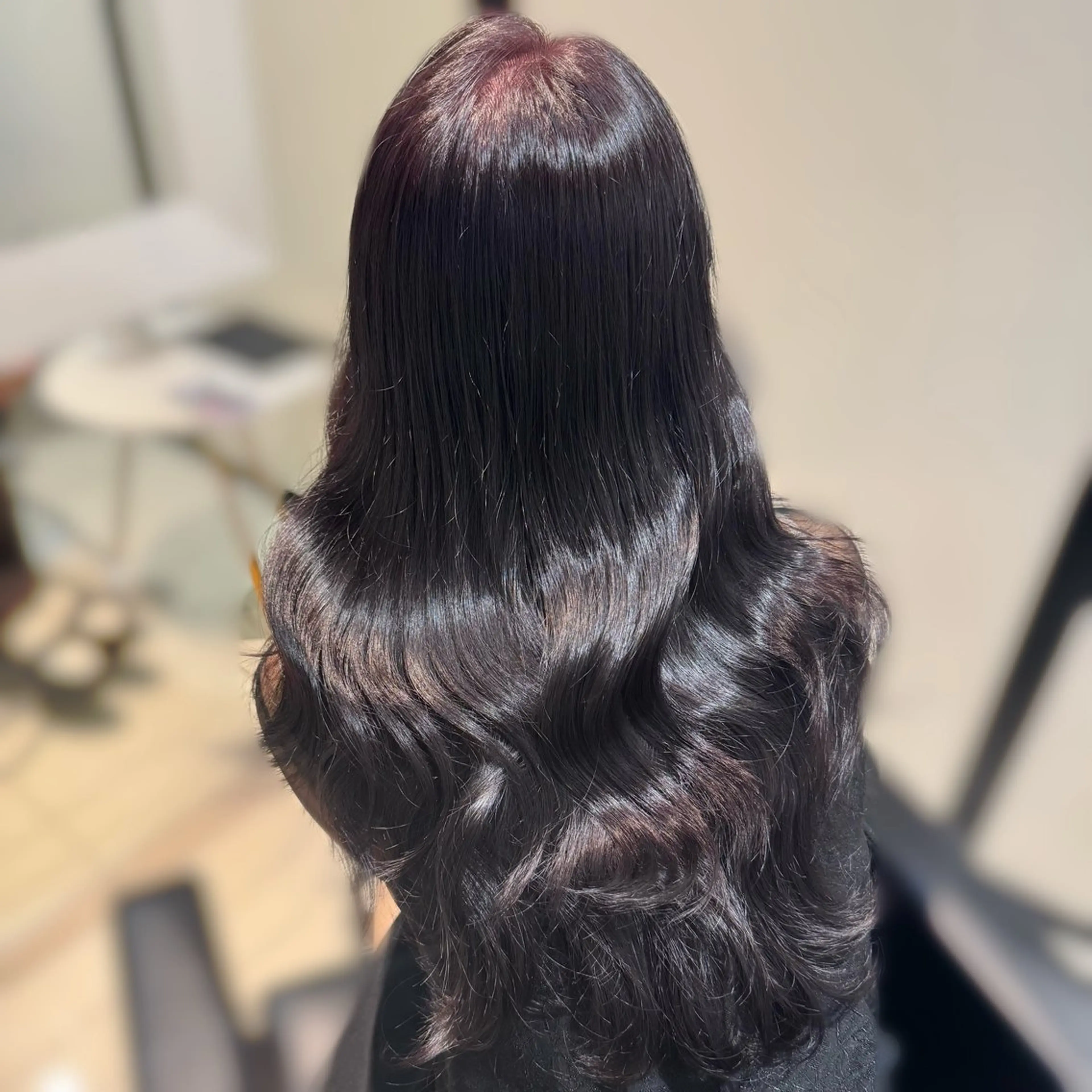 ロング カラー カット ヘアカラー トリートメント kana ブリーチなしカラー✨のヘアスタイル