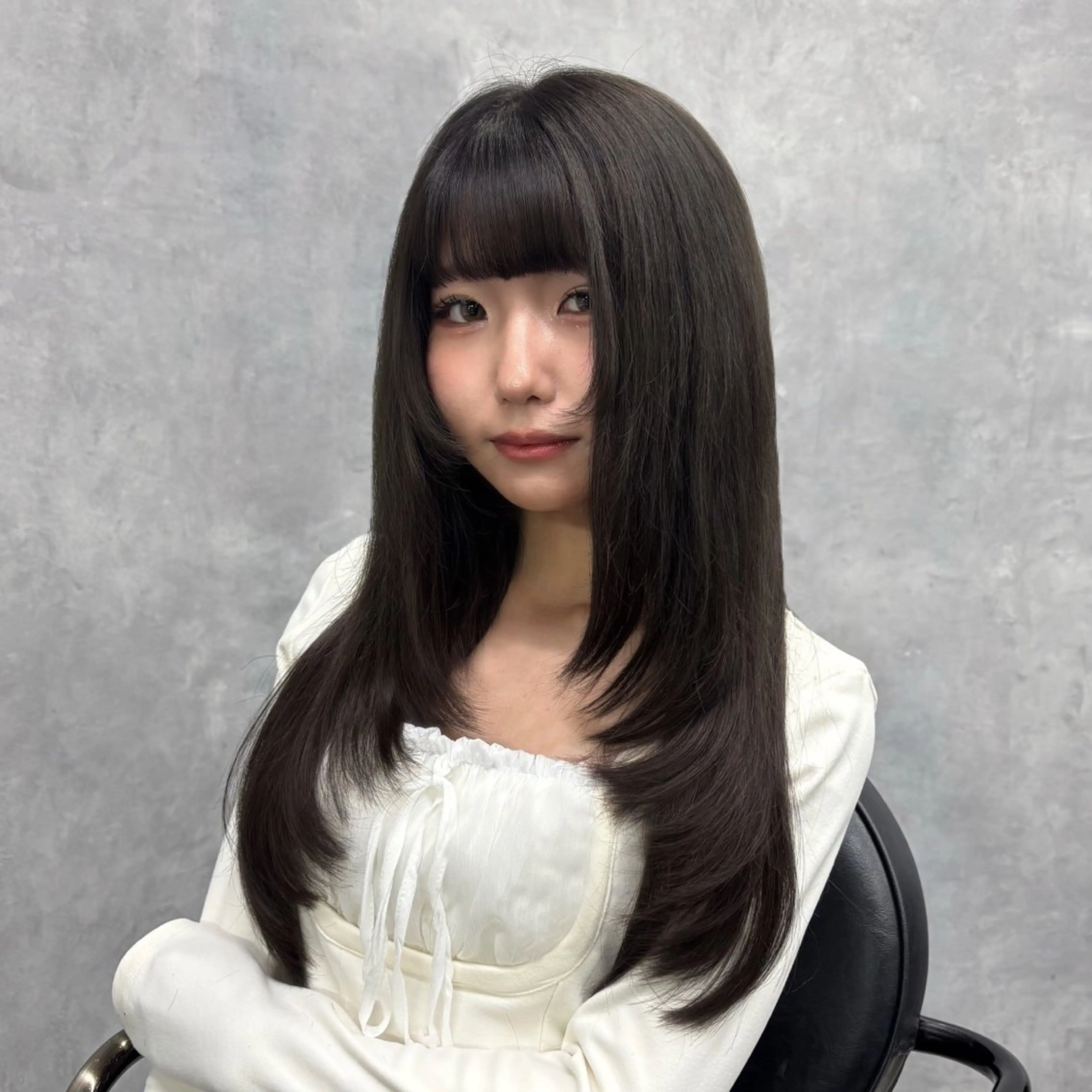 ロング カット エクステ&"盛れる" 艶髪✨SYURIのヘアスタイル