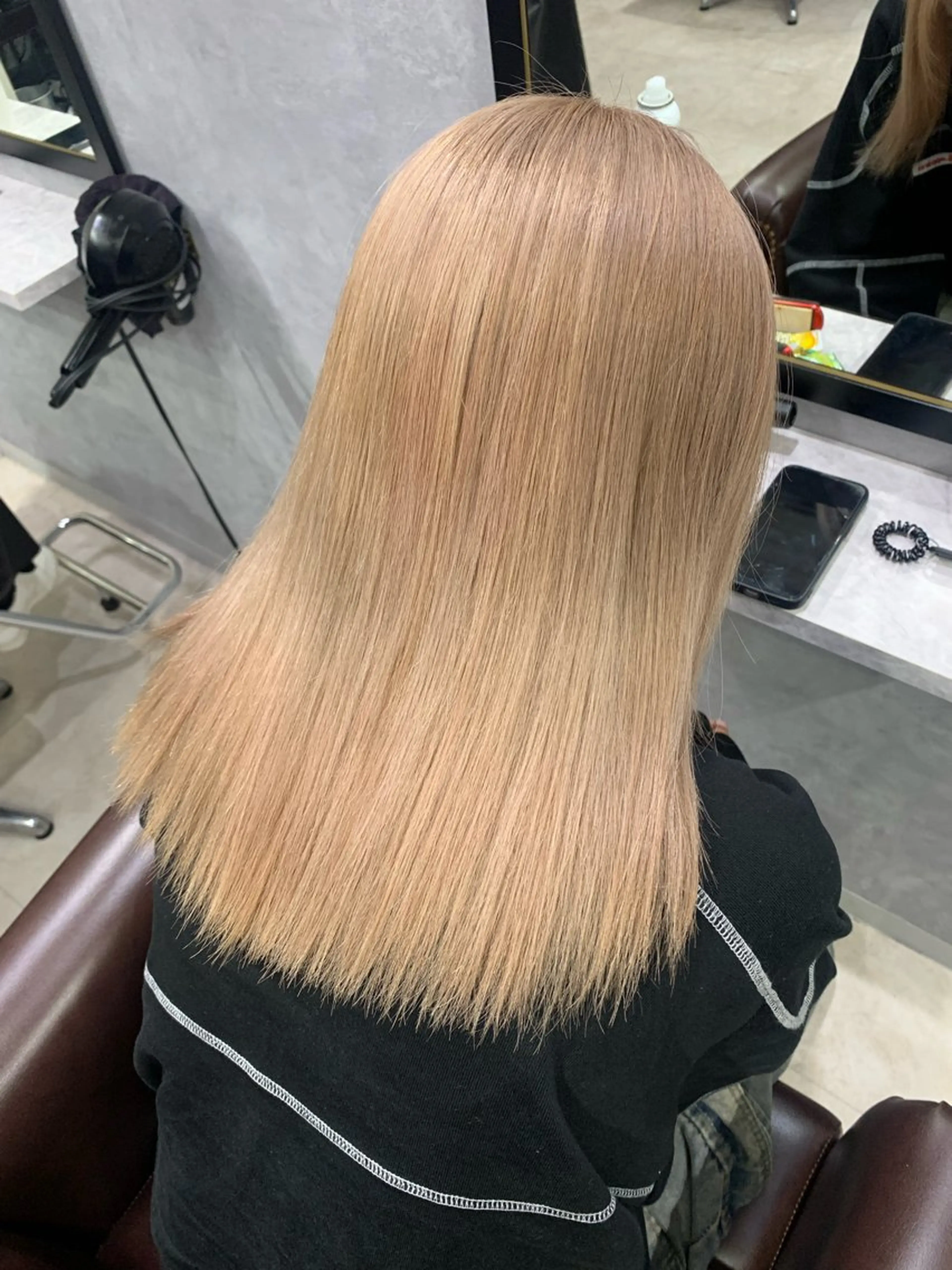 セミロング 池袋/ダブルカラー GLADGE🩵のヘアスタイル