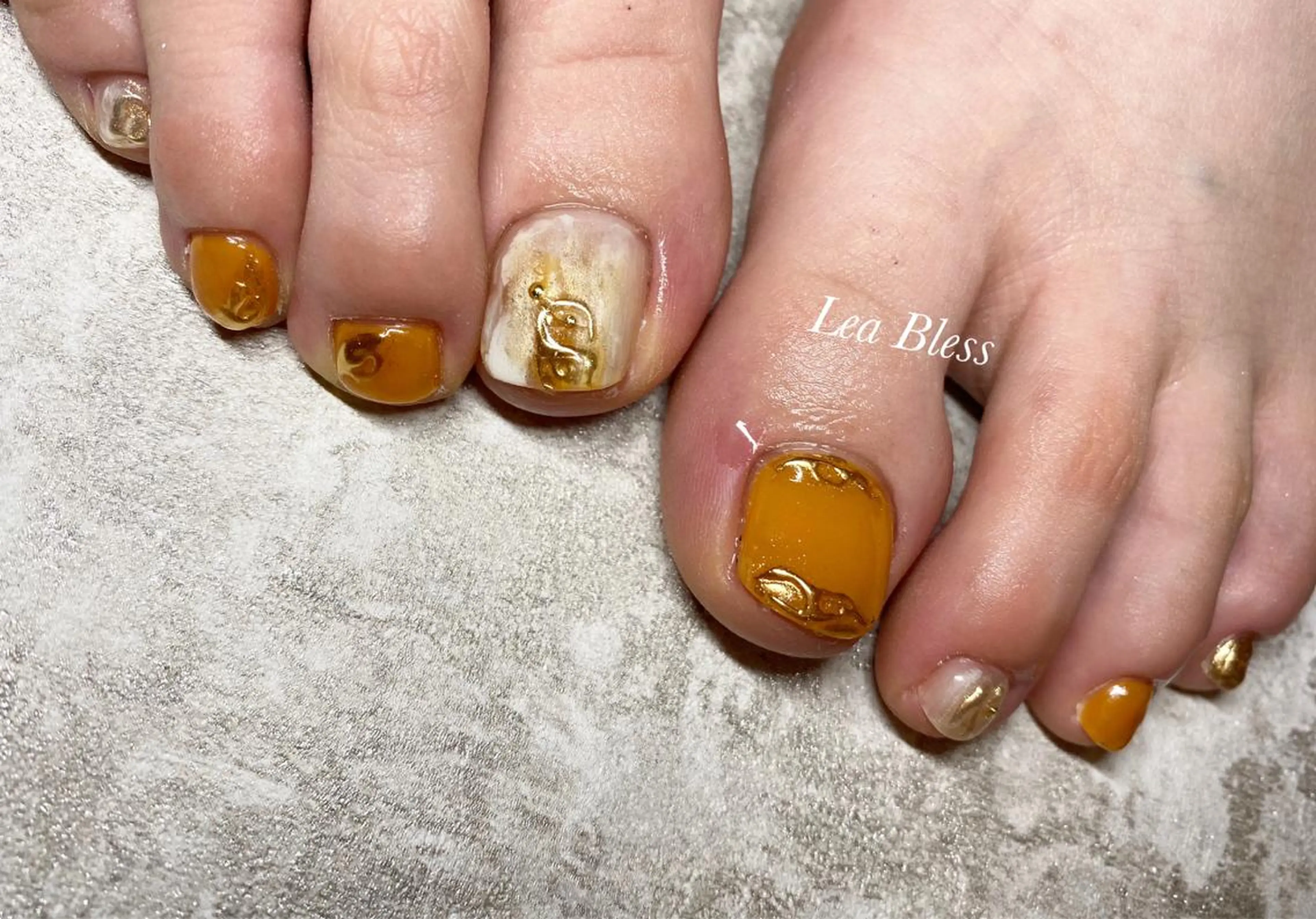 ネイル フットネイル Lea Bless 河原町のネイルデザイン