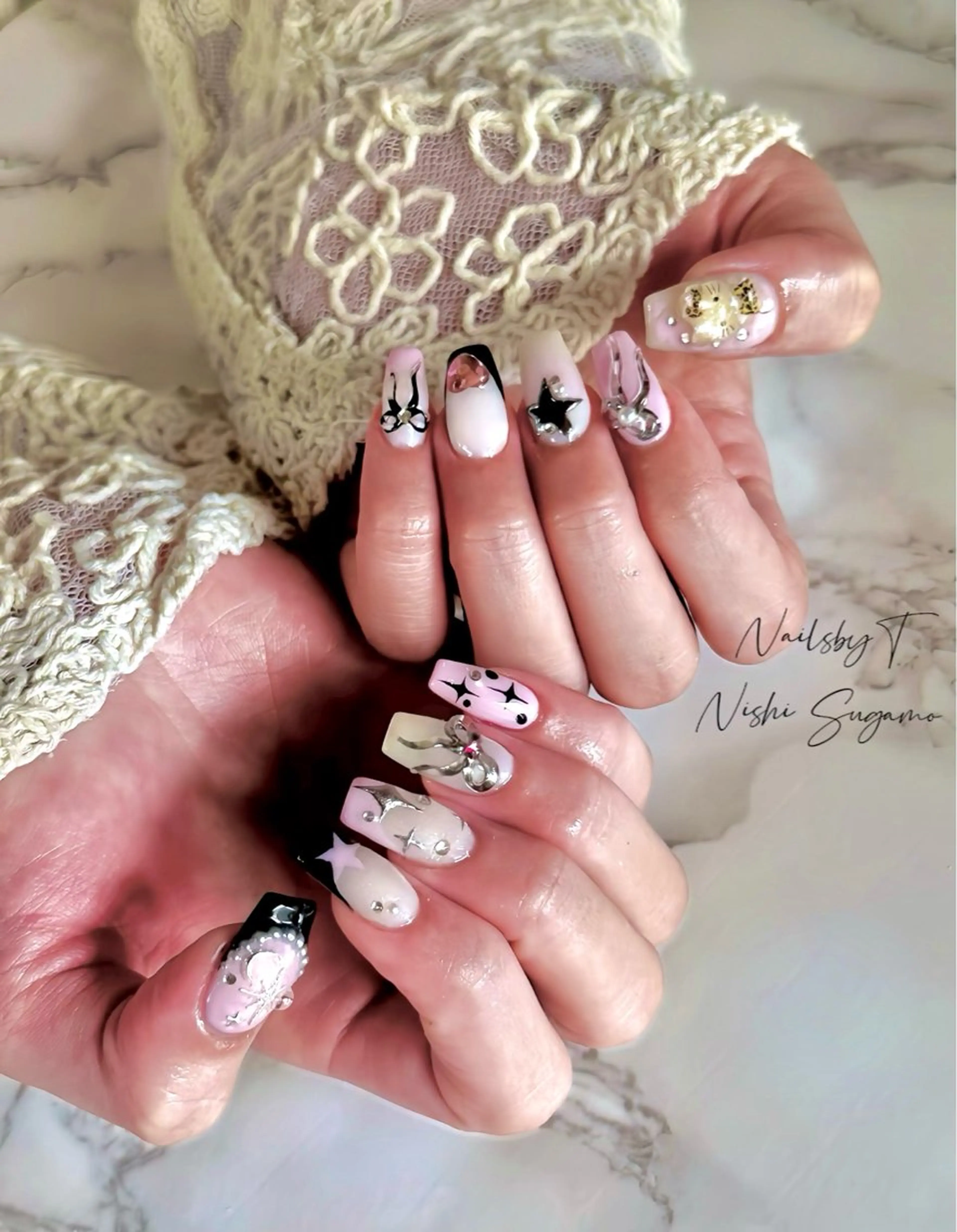 ネイル ハンドネイル NailsbyT N.Sugamoのネイルデザイン