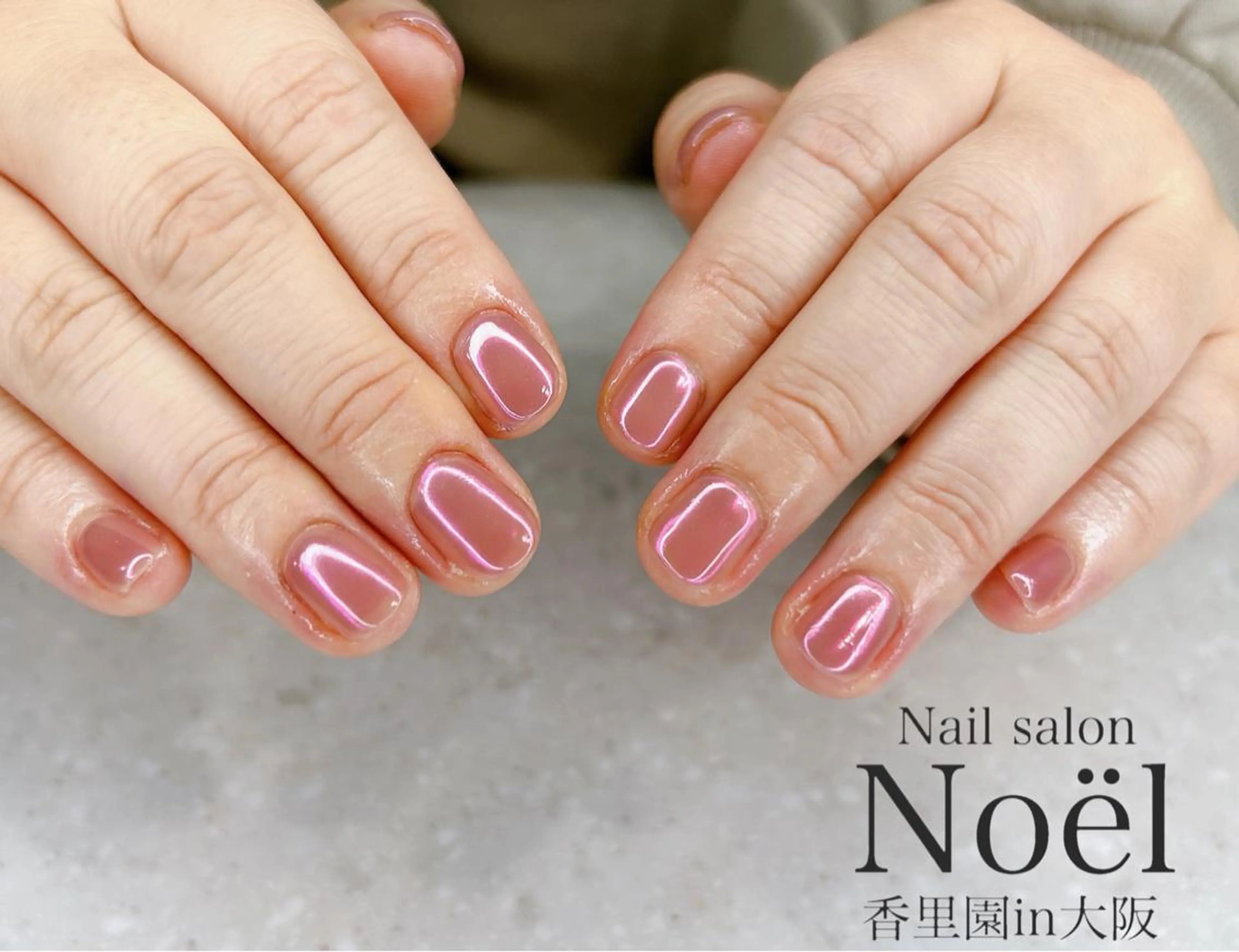 ネイル ハンドネイル Nailsalon &Noel所属・もも 🍑のネイルデザイン