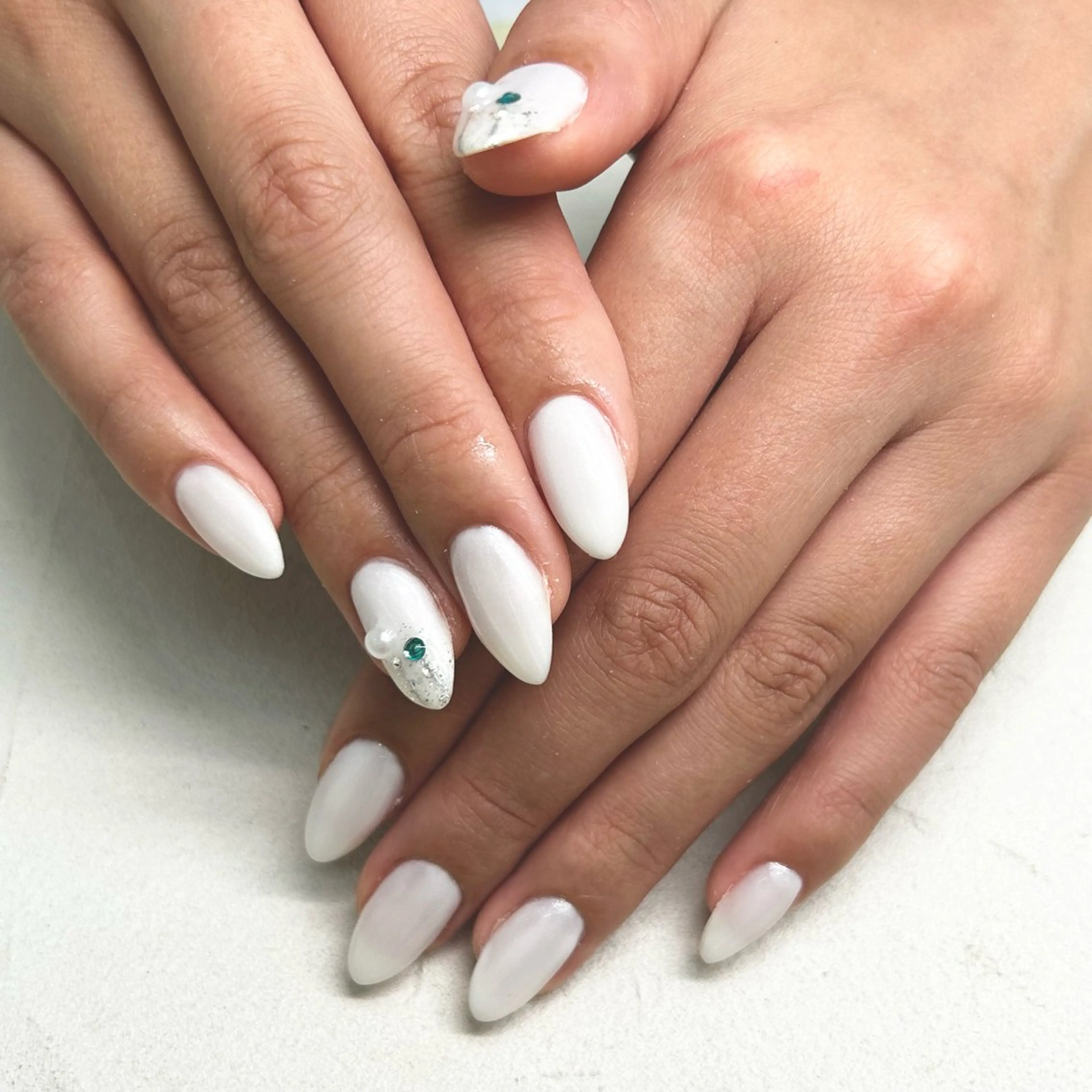 ネイル ハンドネイル Bianca 💖satoのネイルデザイン