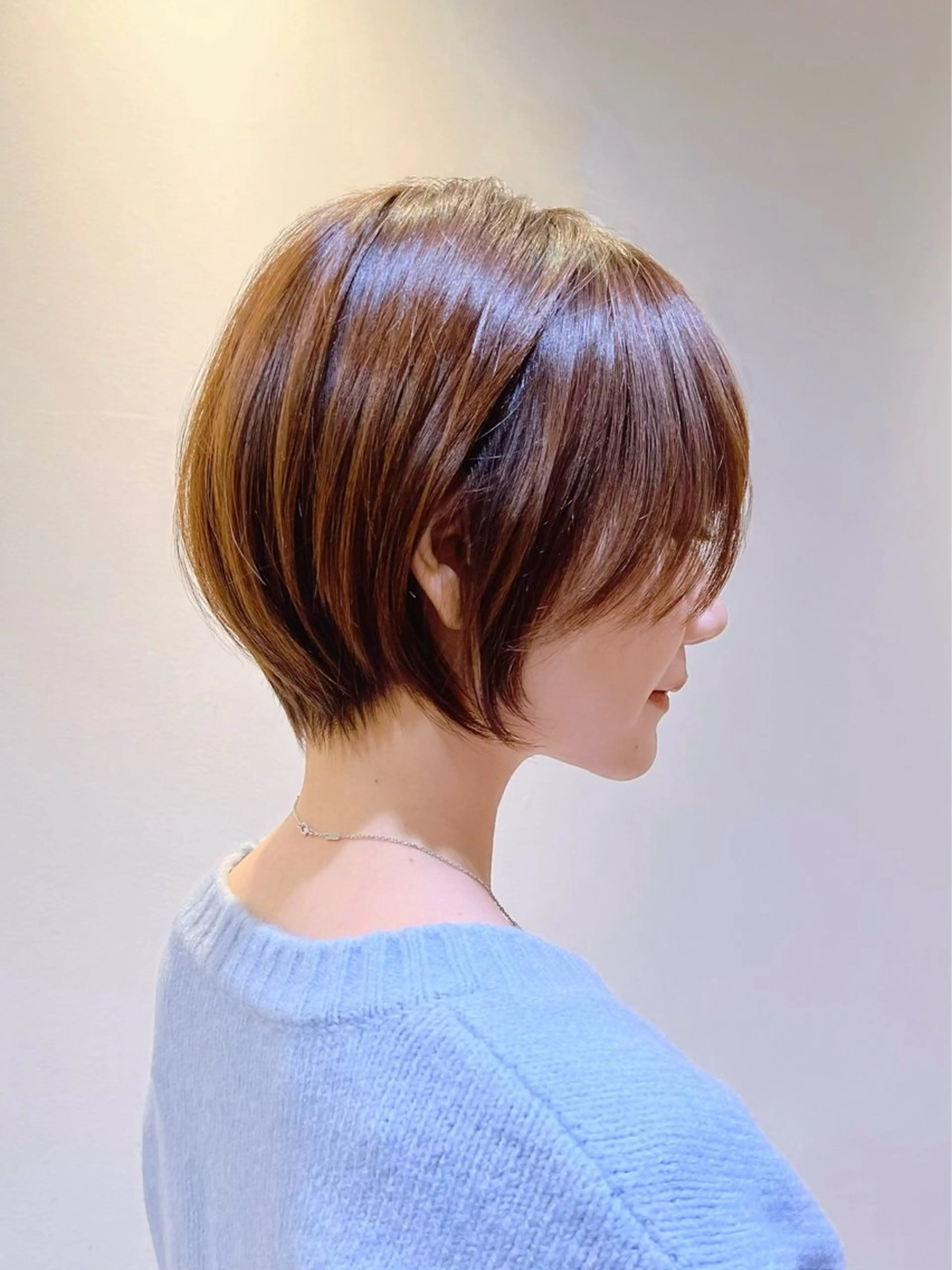 ショート Say.石川葵 ショートボブ前髪のヘアスタイル