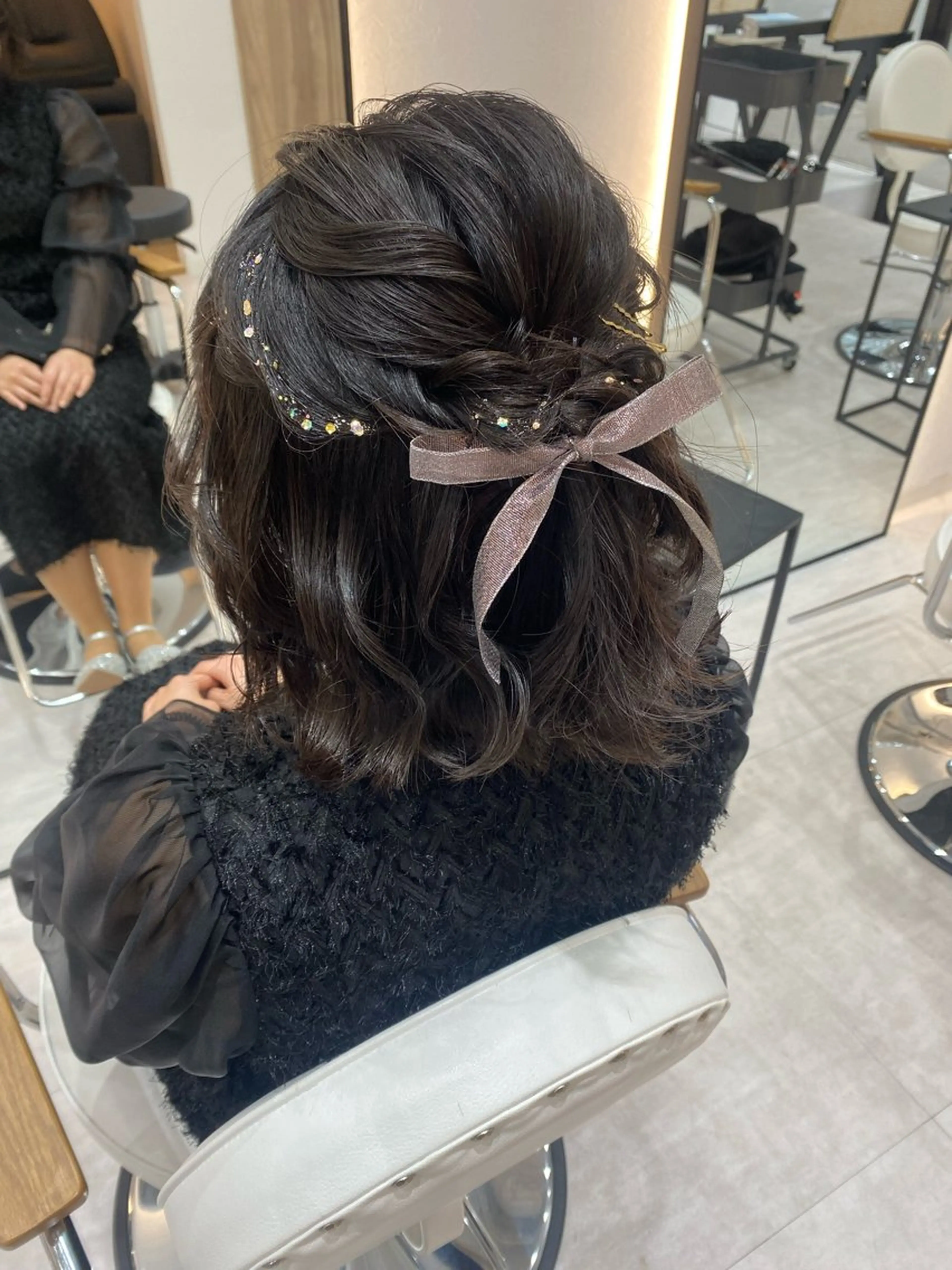 ヘアアレンジ ヘアセット 博多美容室♡ 髪質改善/艶カラーのヘアスタイル